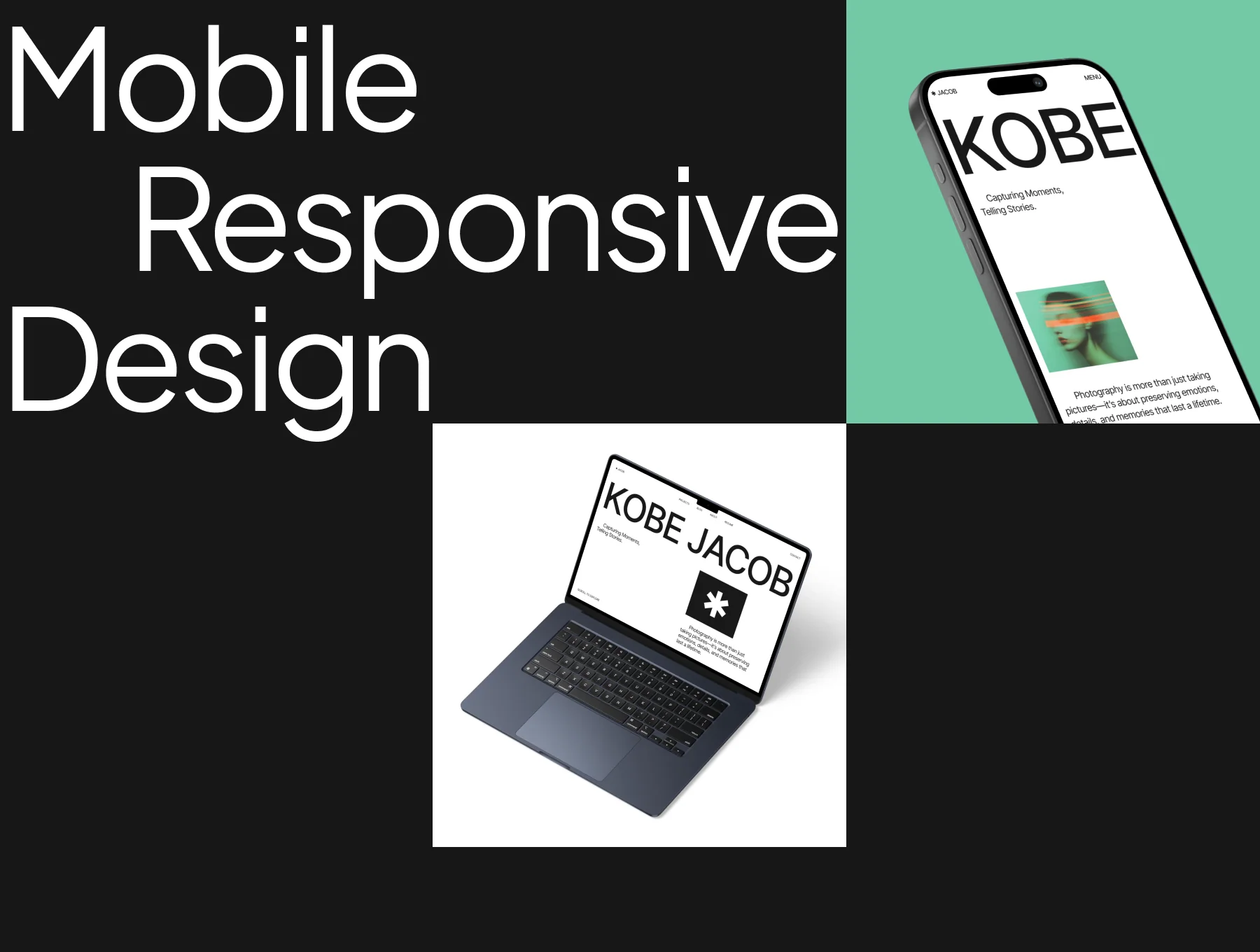 Professional Portfolio Web Template 6