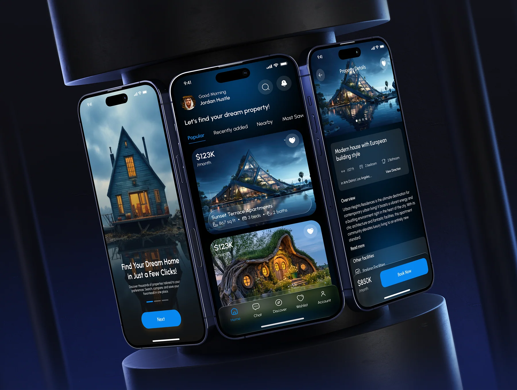 Profinder - Real Estate App UI Kit 2