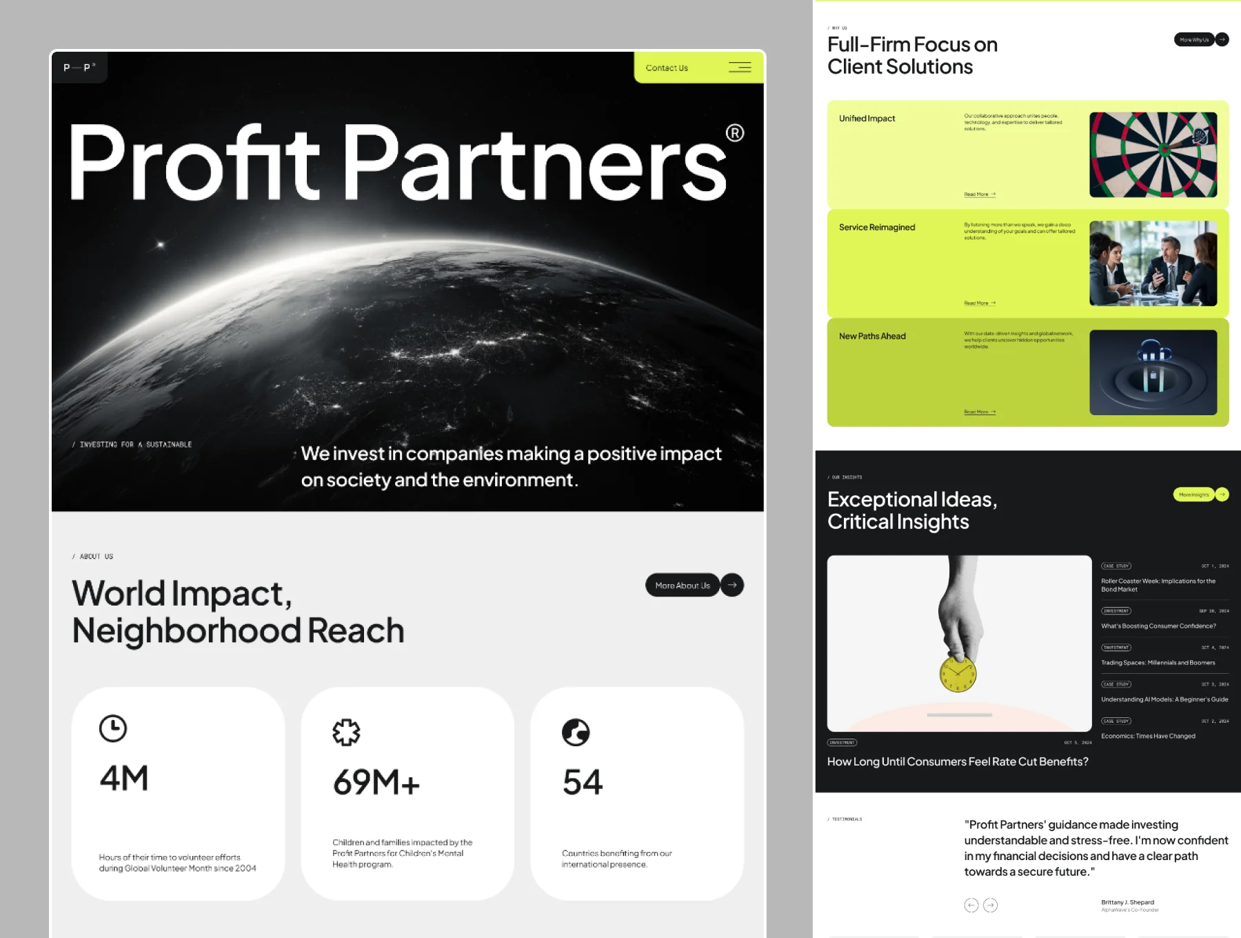 Profit Partners - Finance Template