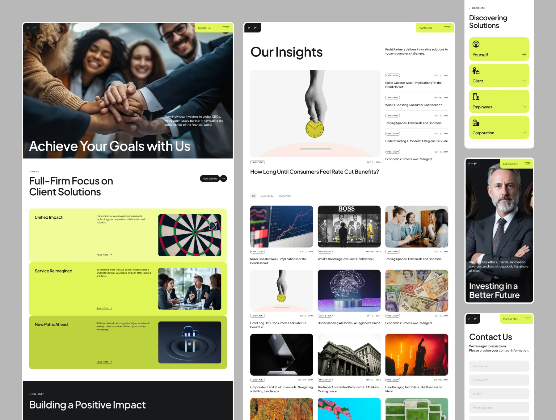 Profit Partners - Finance Template 3