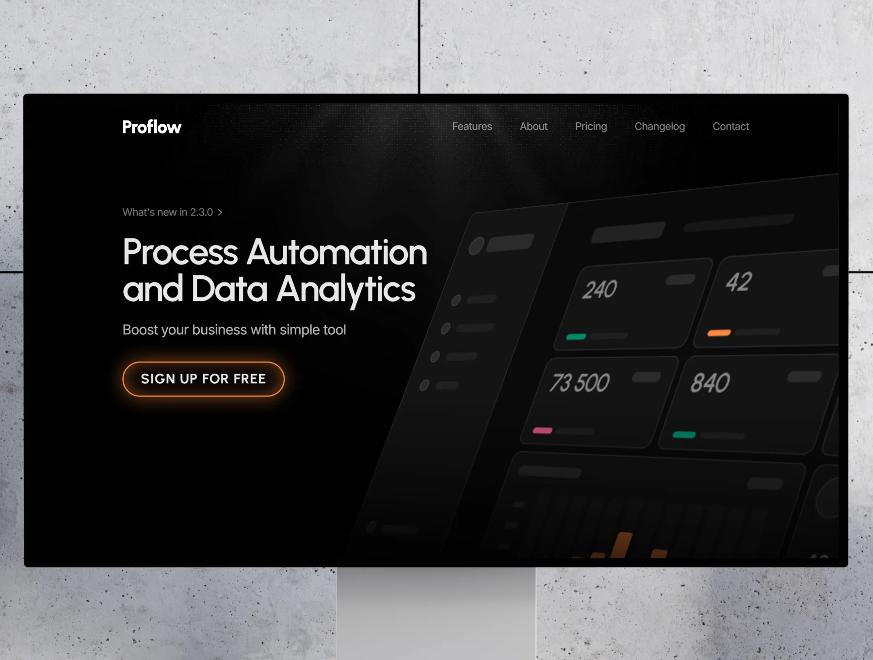 Proflow - SaaS Framer Template