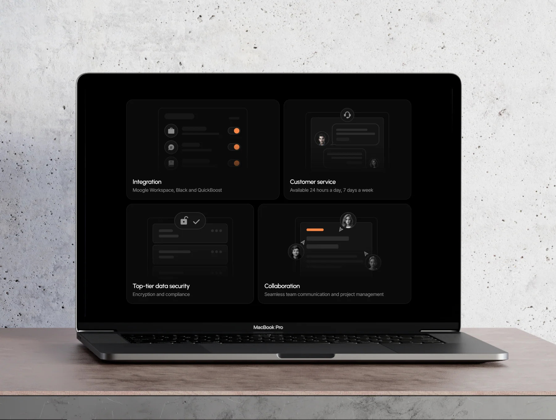 Proflow - SaaS Framer Template 4
