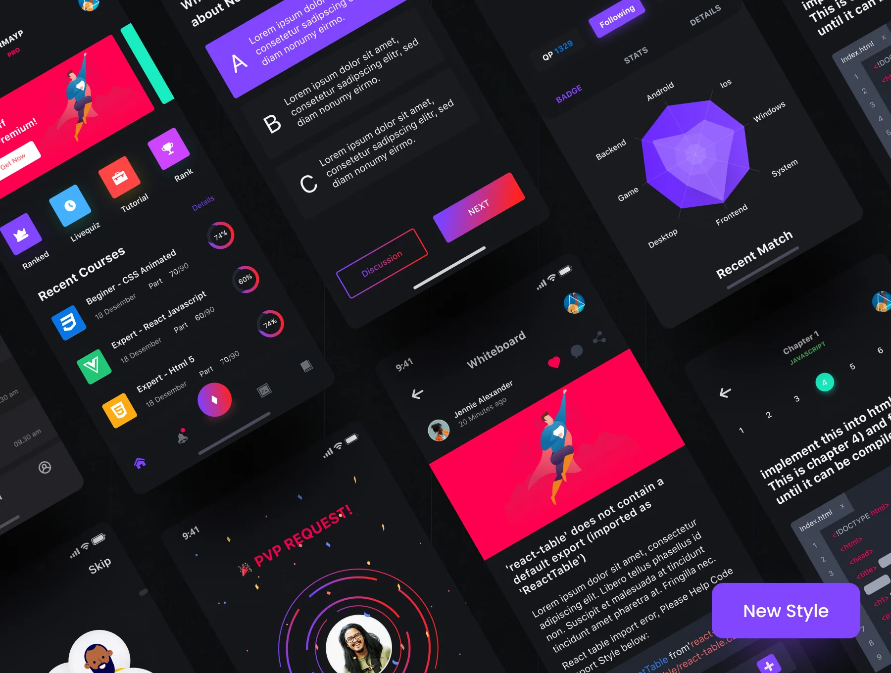 Programing Language Course&Quiz App 9