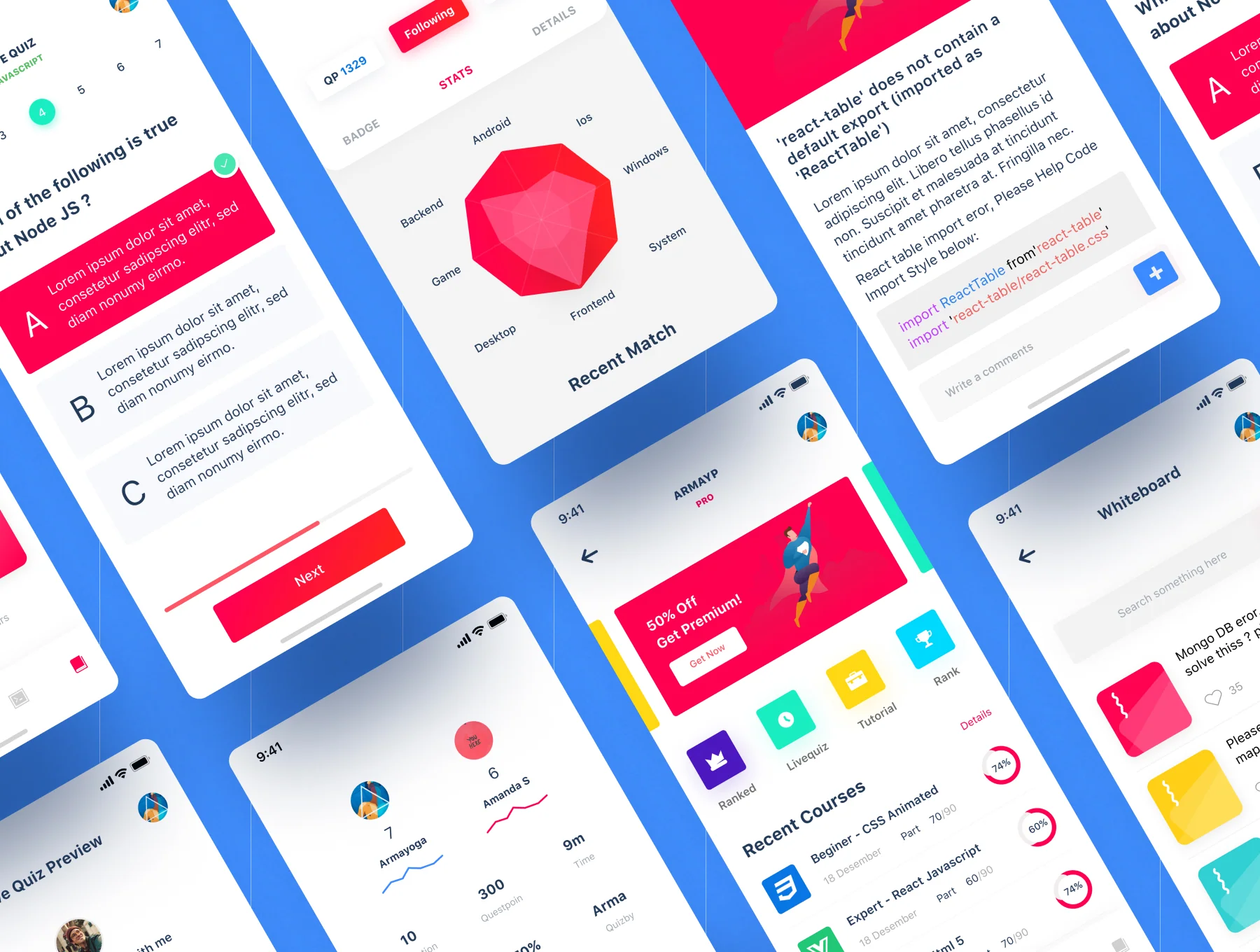 Programing Language Course&Quiz App 10