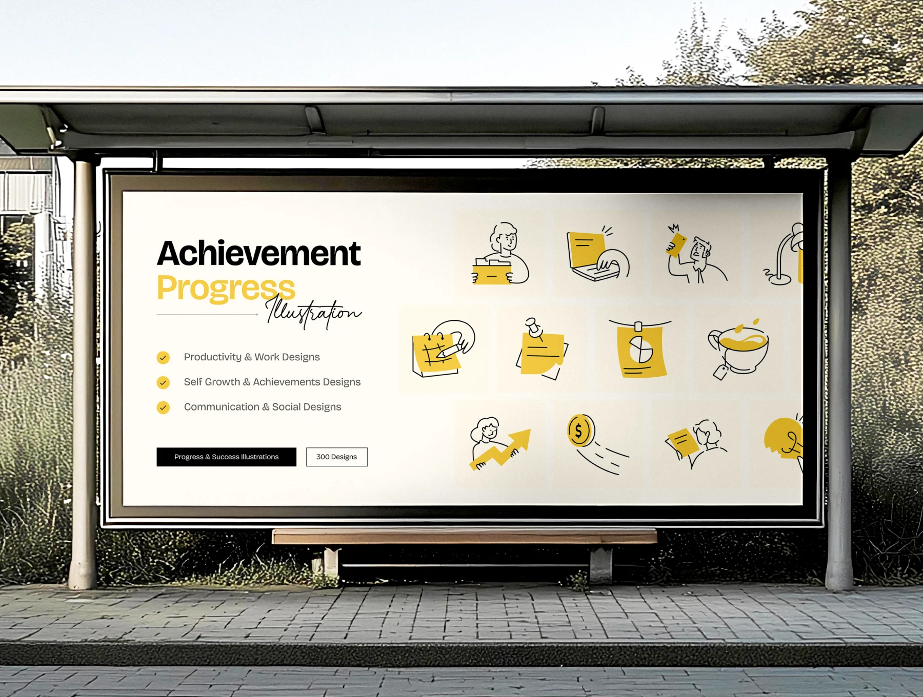 Progress and Success Illustrations 4