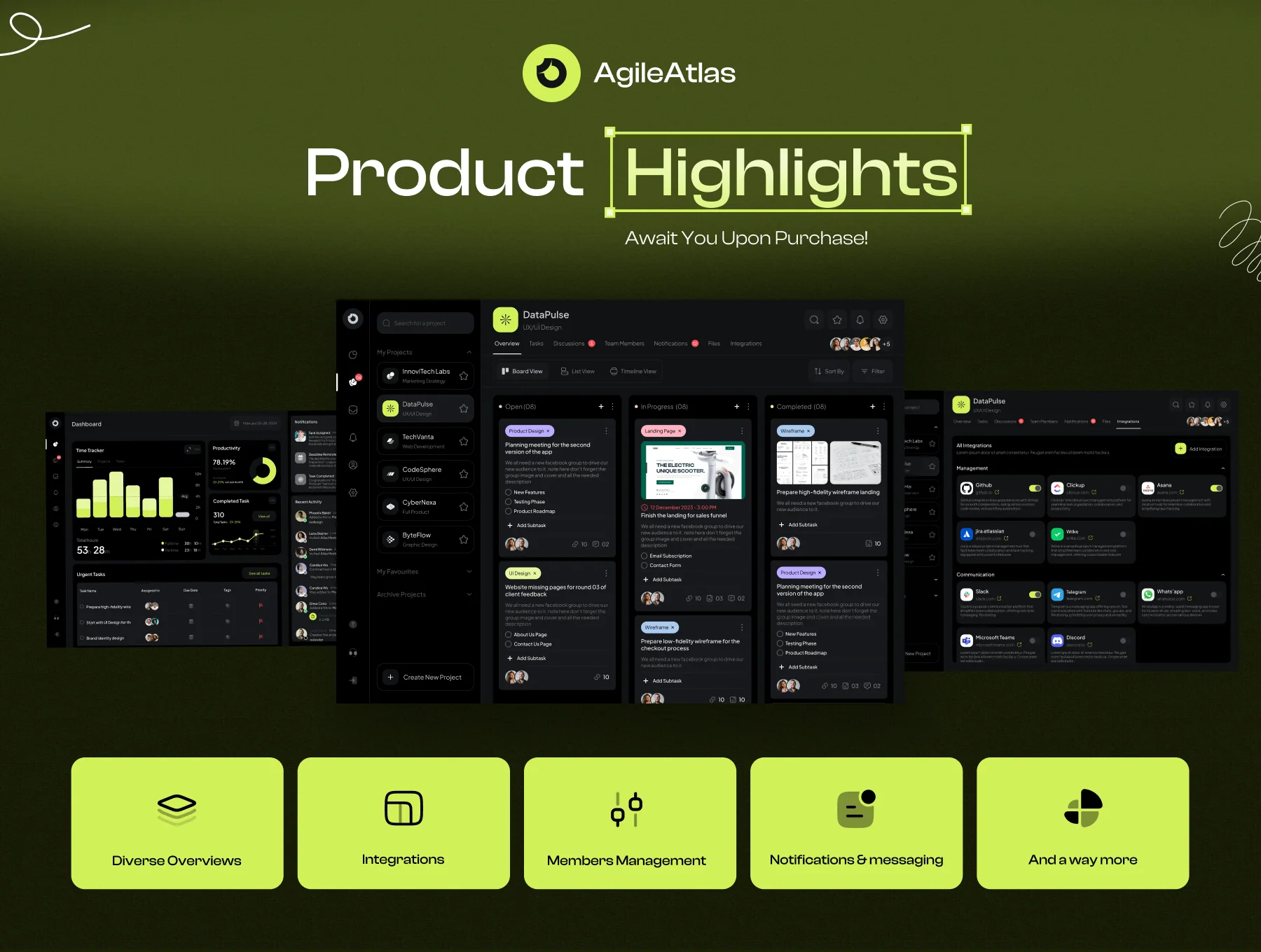Project Management Tool UI Kit - V1 4