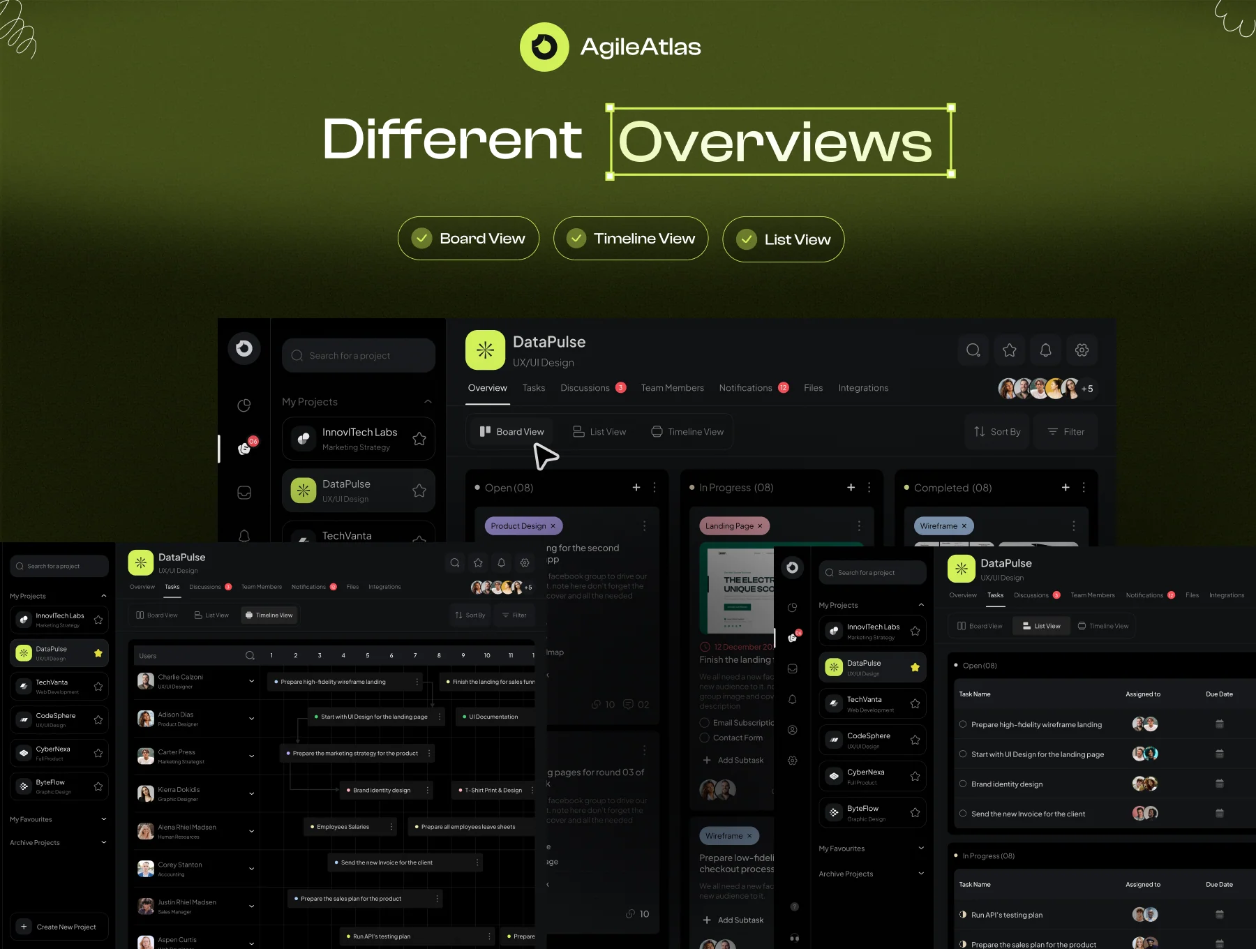 Project Management Tool UI Kit - V1 6