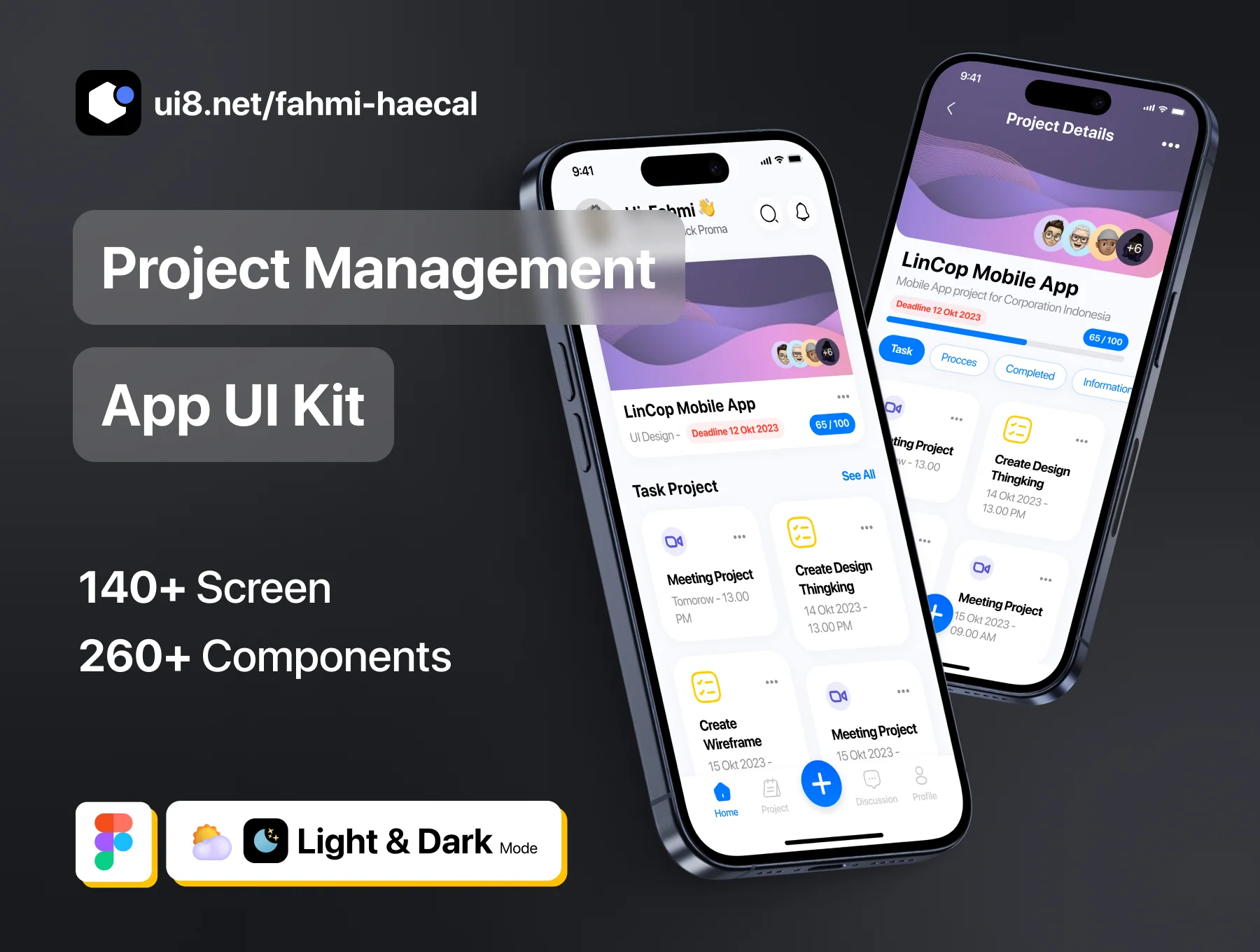 Proma - Project Management App UI KIT