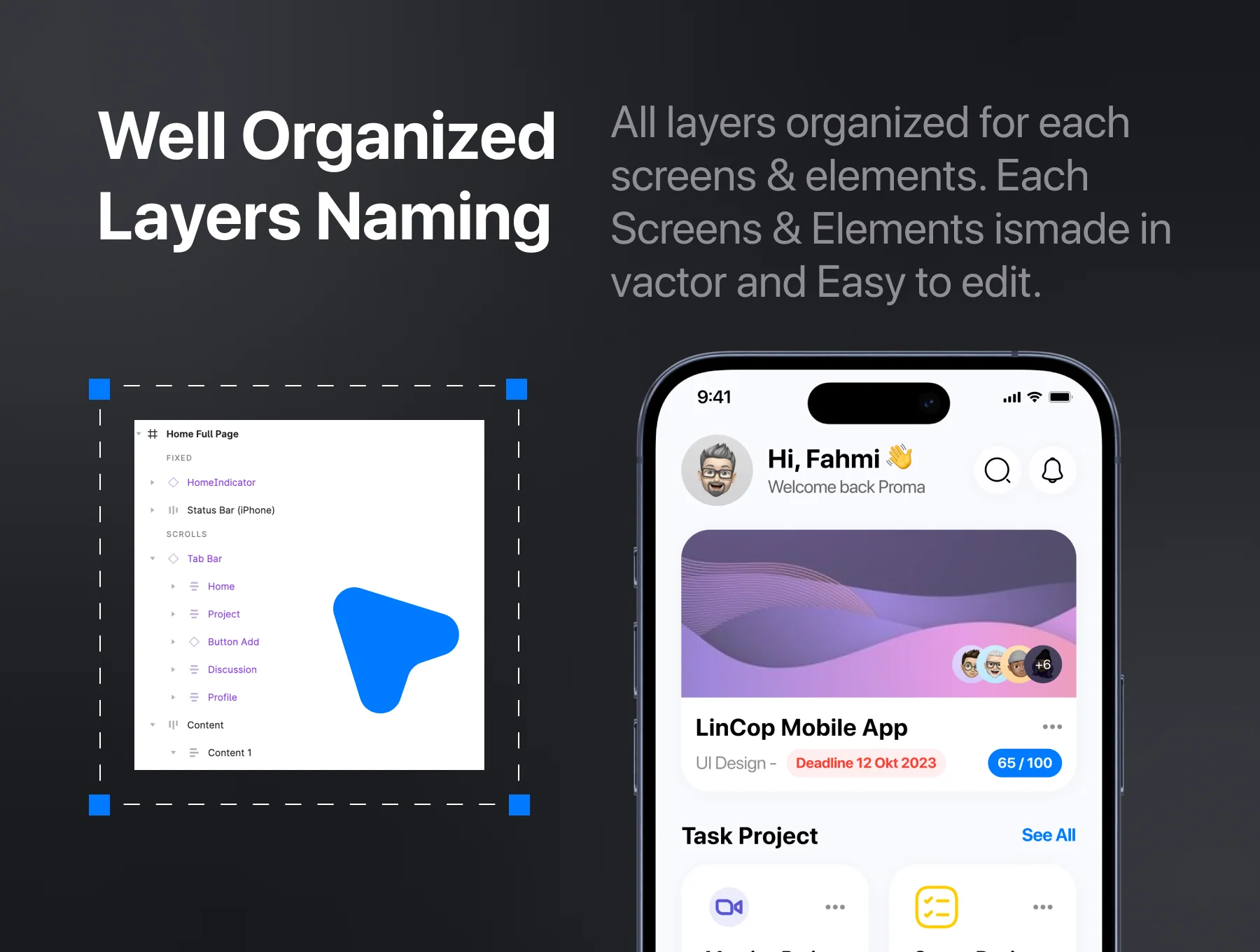 Proma - Project Management App UI KIT 4