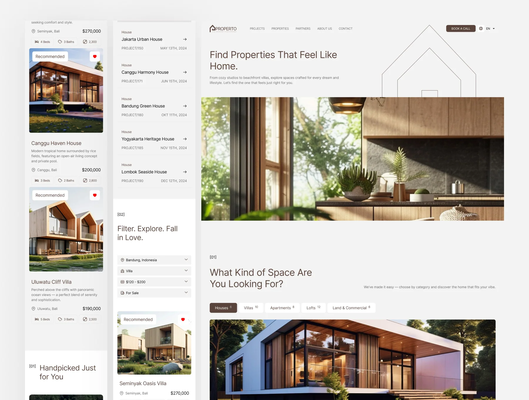 Propereto - Properety Website UI Figma Template 6