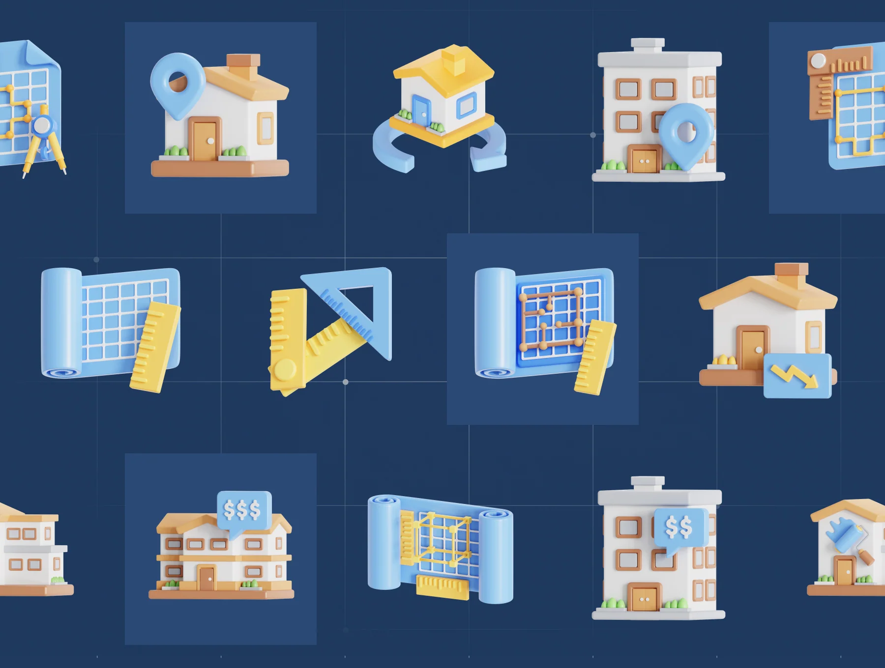 Property 3D Icon Pack 6