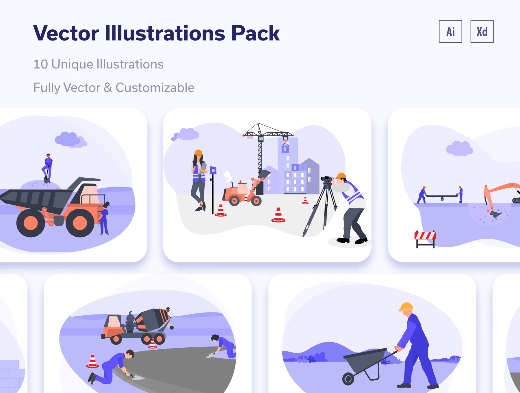Property Development & Constructions Vector Concept