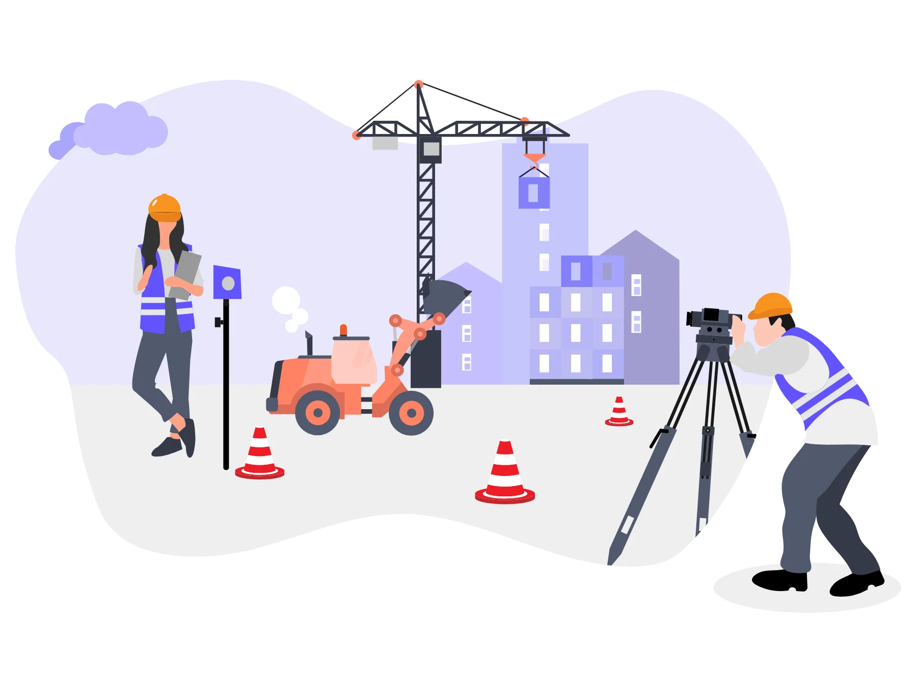Property Development & Constructions Vector Concept 5