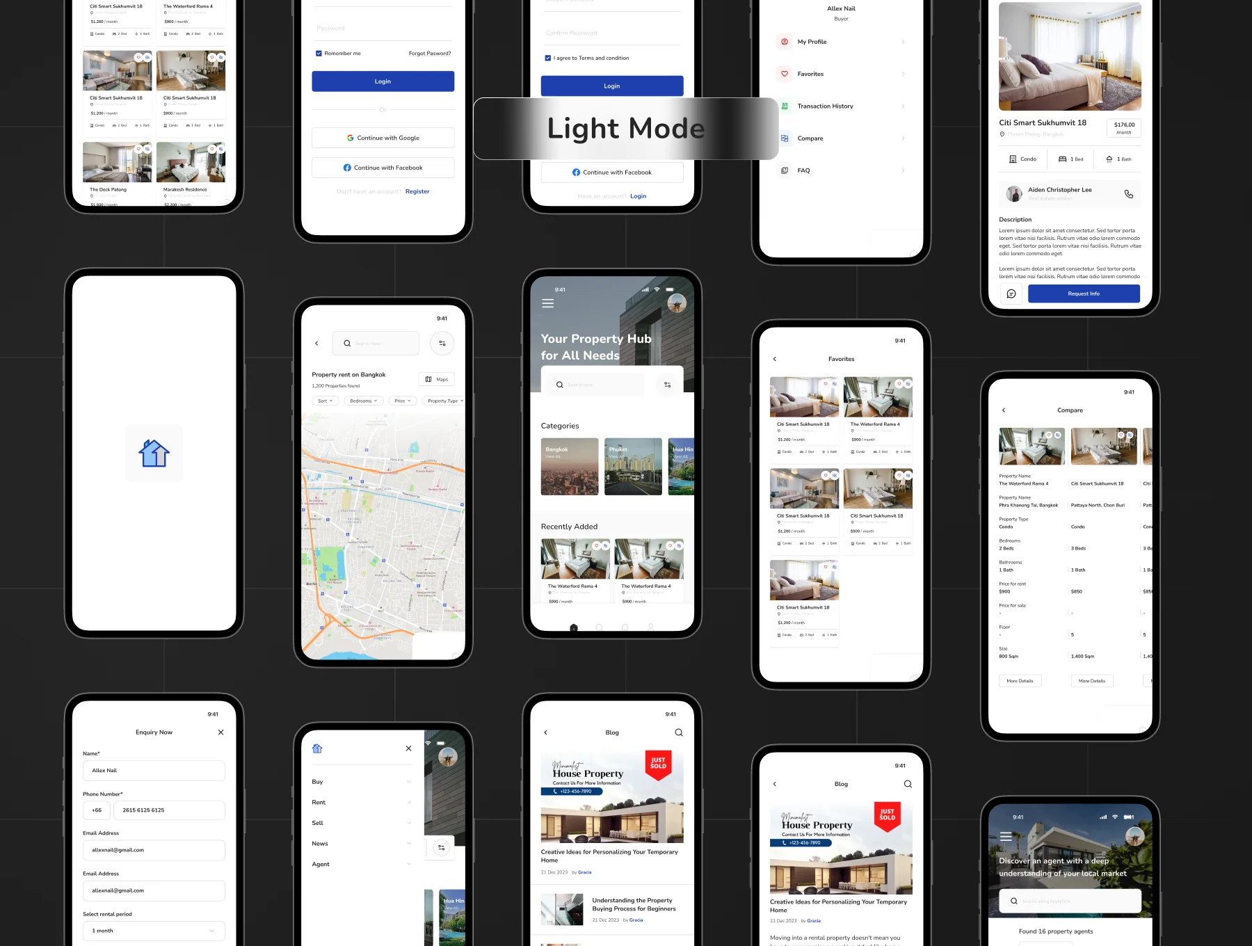 Property Ease - Rent and Property App UI Kit 2