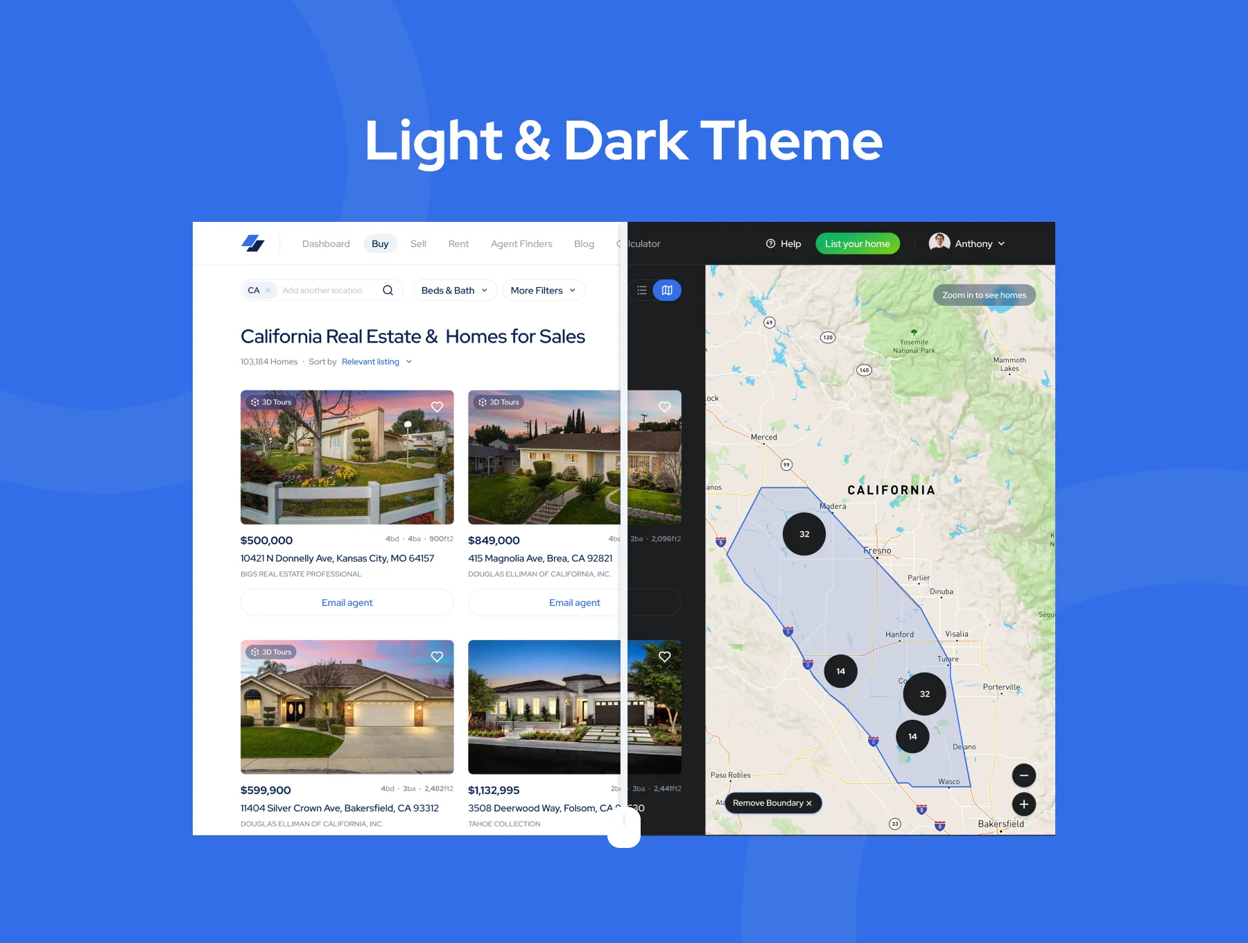 Homely - Property Listing Dashboard 4