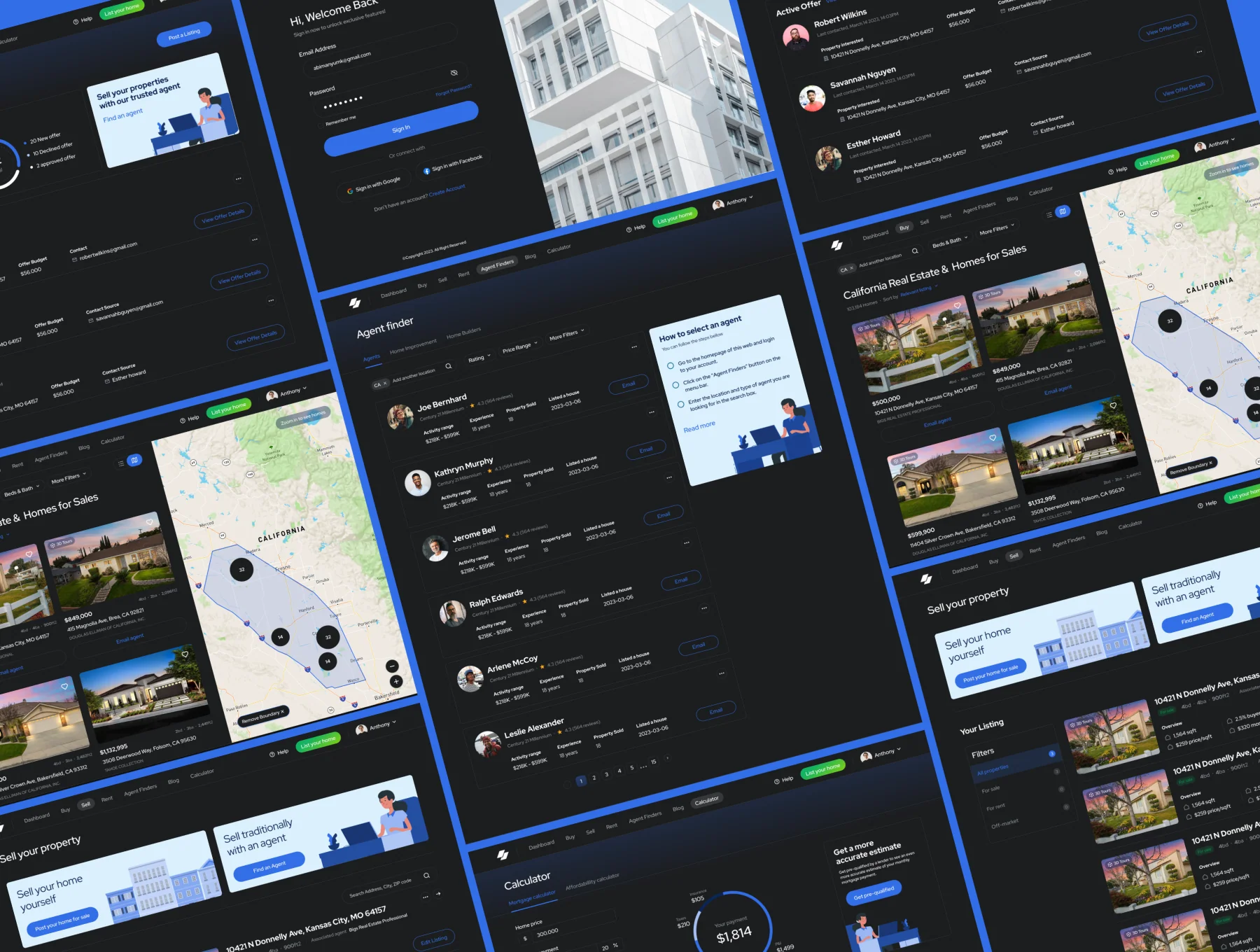 Homely - Property Listing Dashboard 6