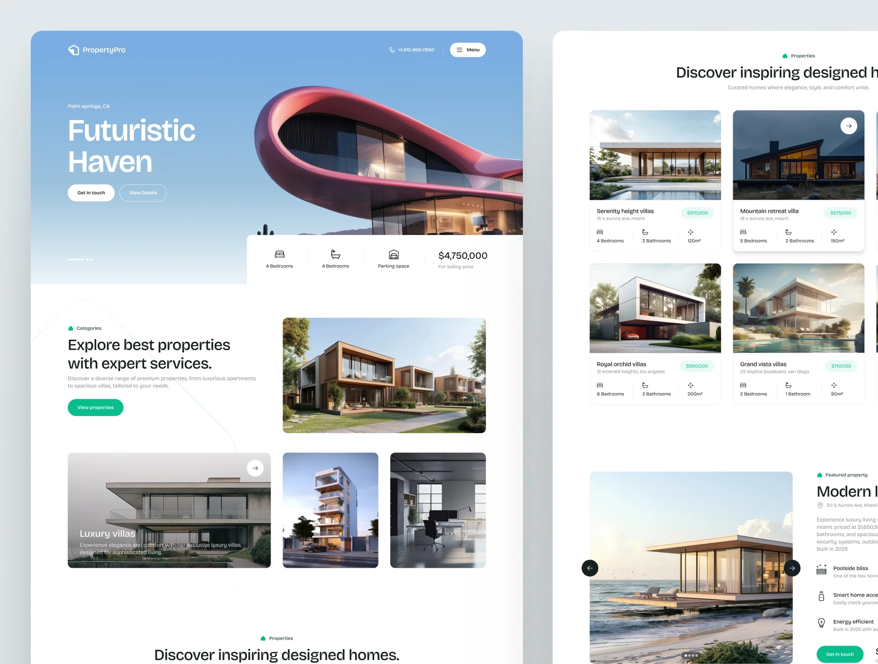 Property Pro Framer Template