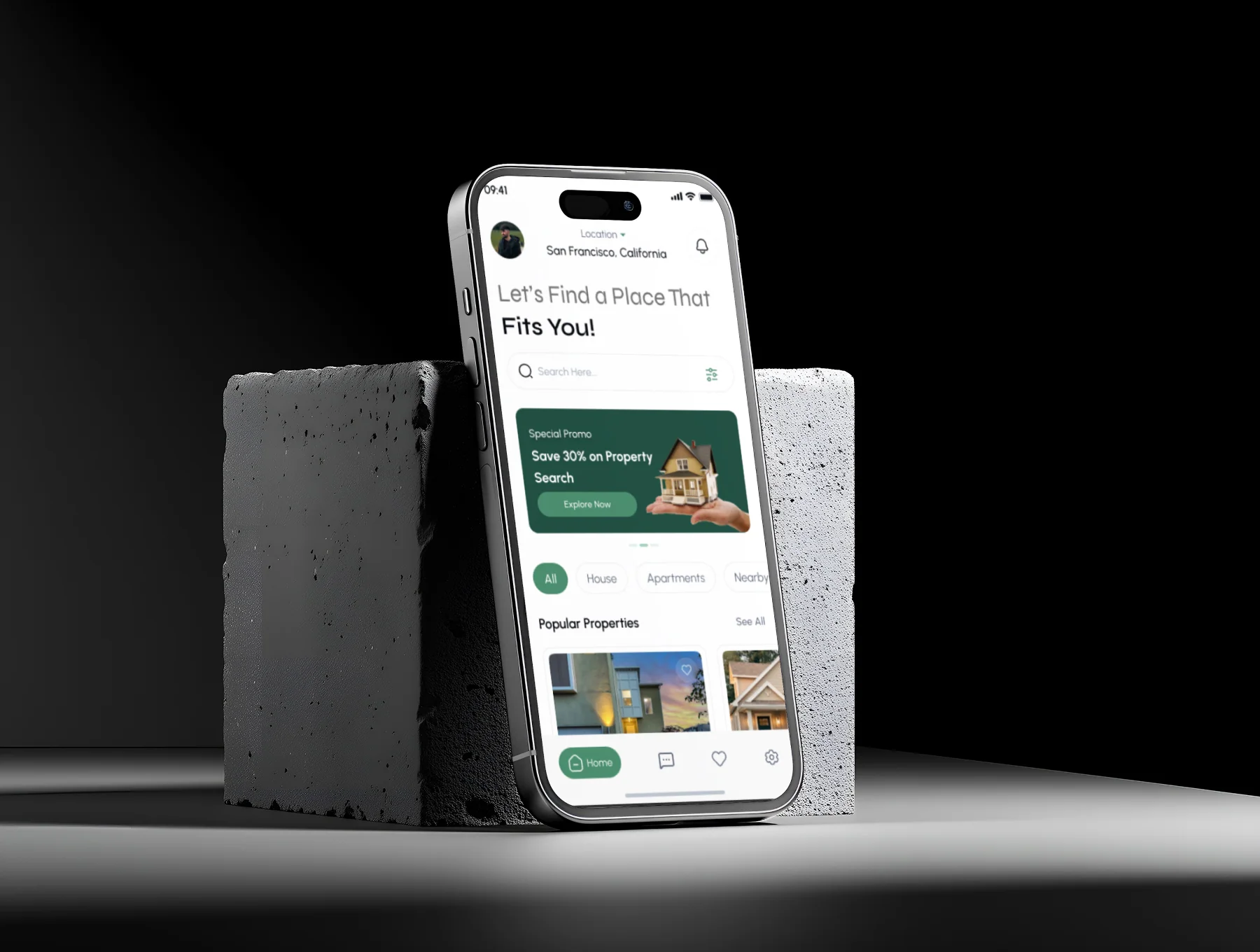 PropiFy - Real Estate Mobile App UI Kit 5
