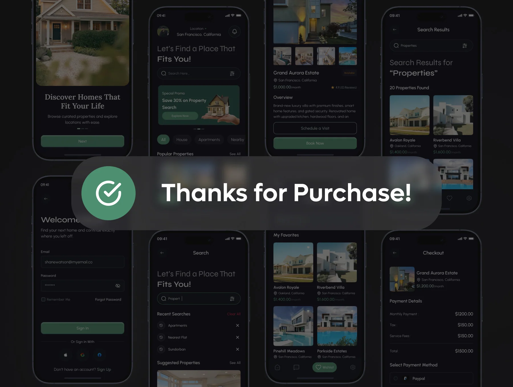 PropiFy - Real Estate Mobile App UI Kit 6