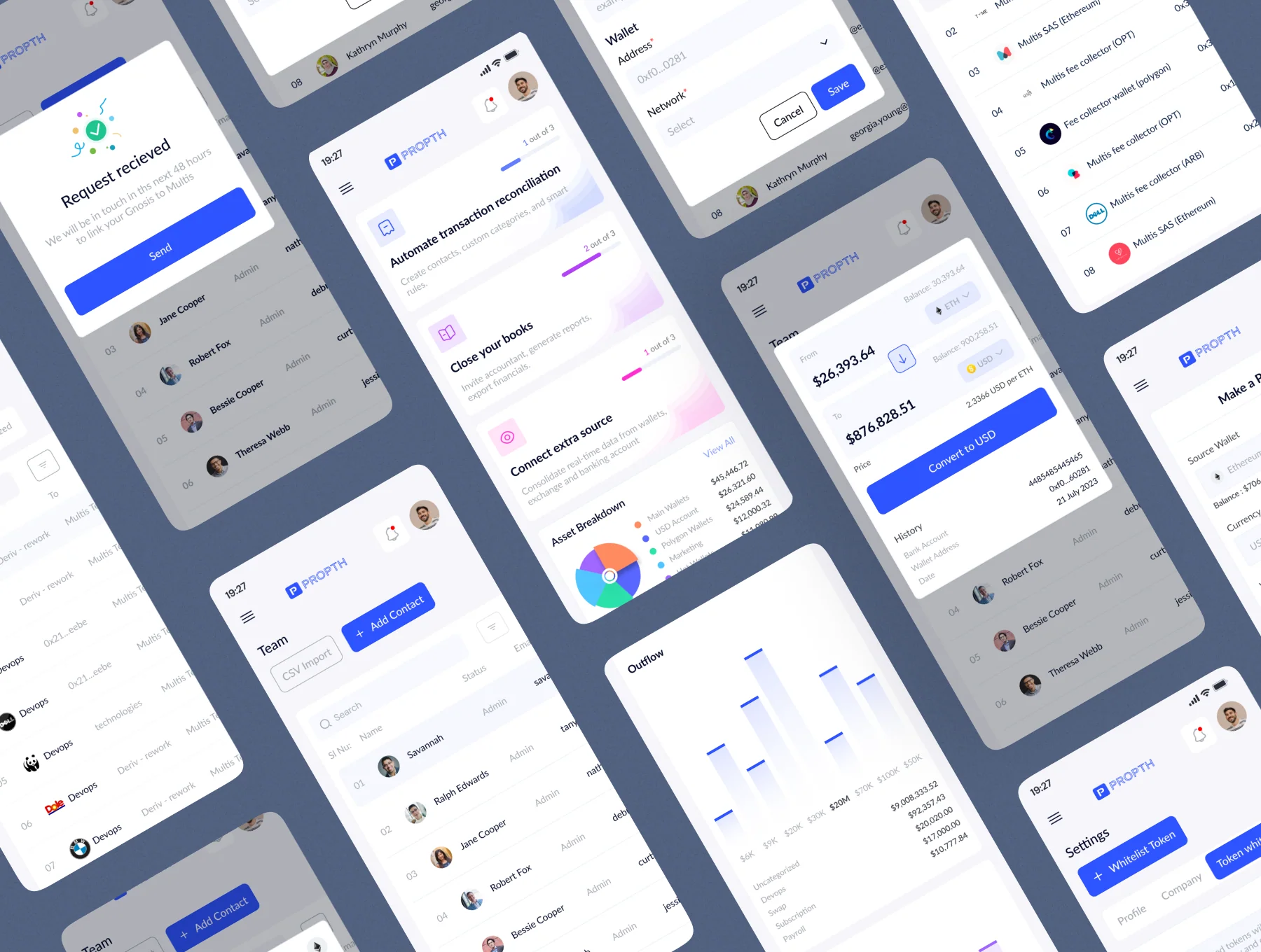 PROPTH - Fintech Dashboard UI Kit 5