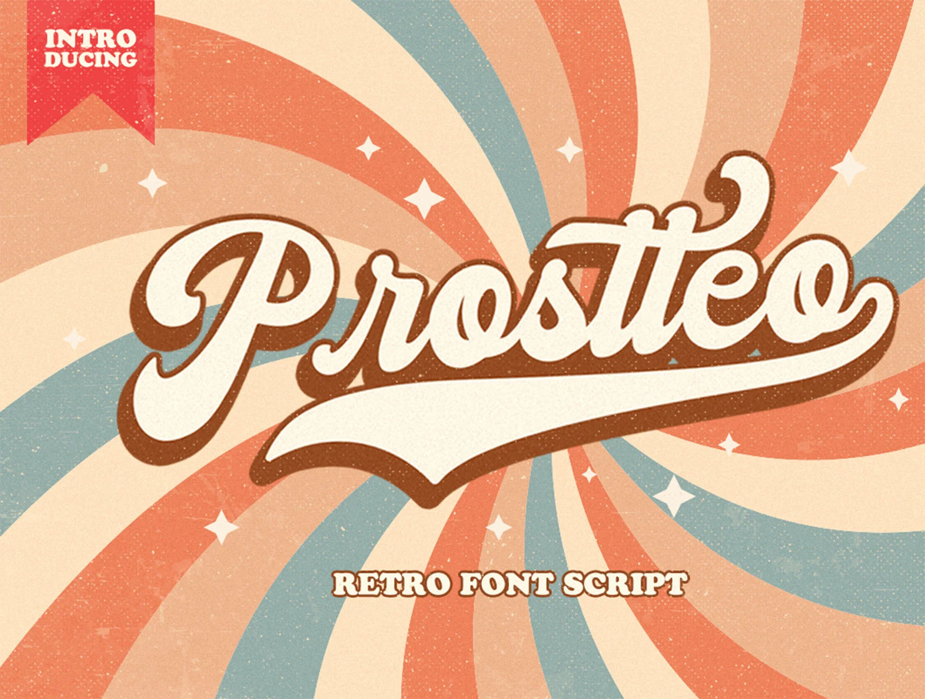 PROSTTEO - Bold Script Font