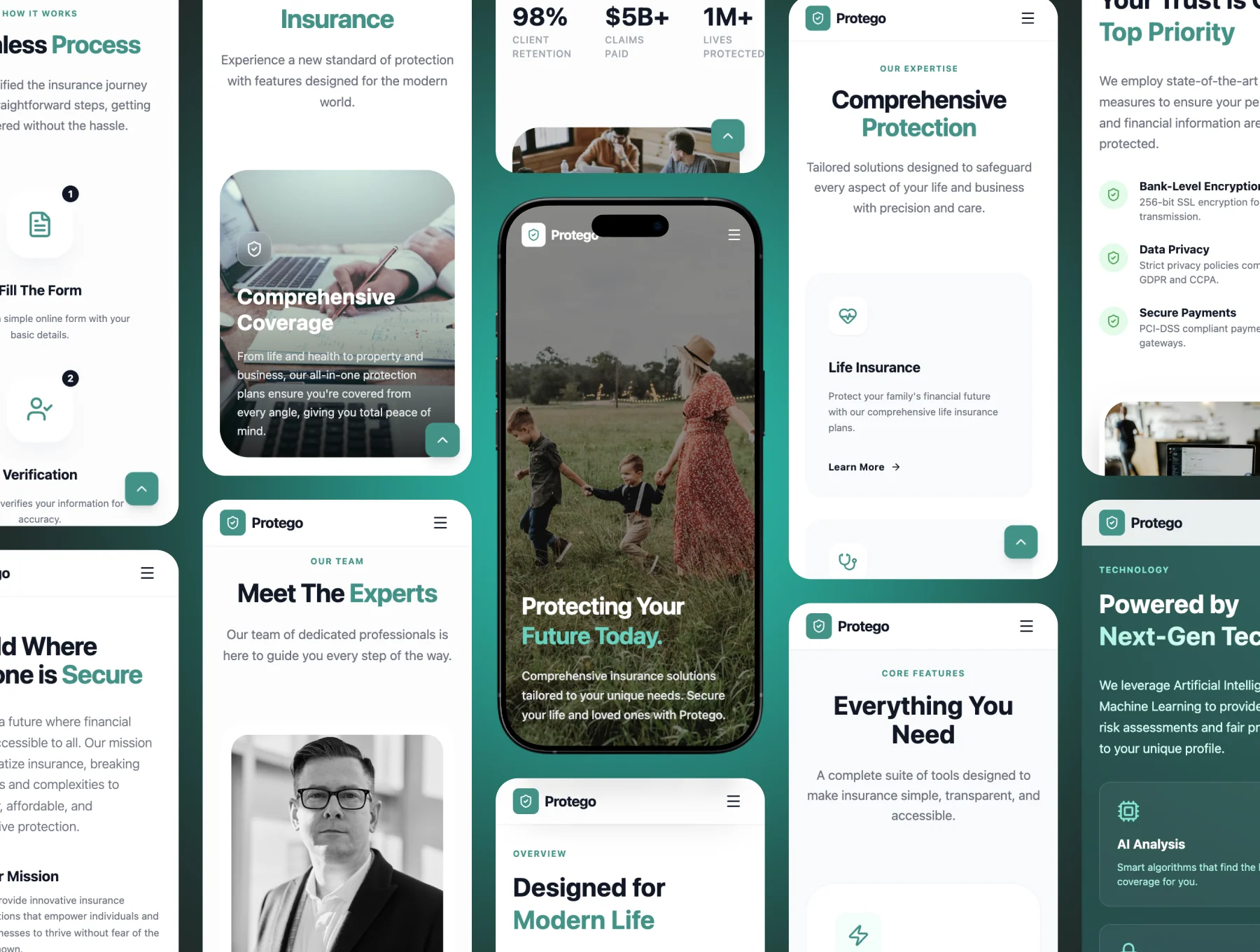 Protego - Insurance Website Templates 3