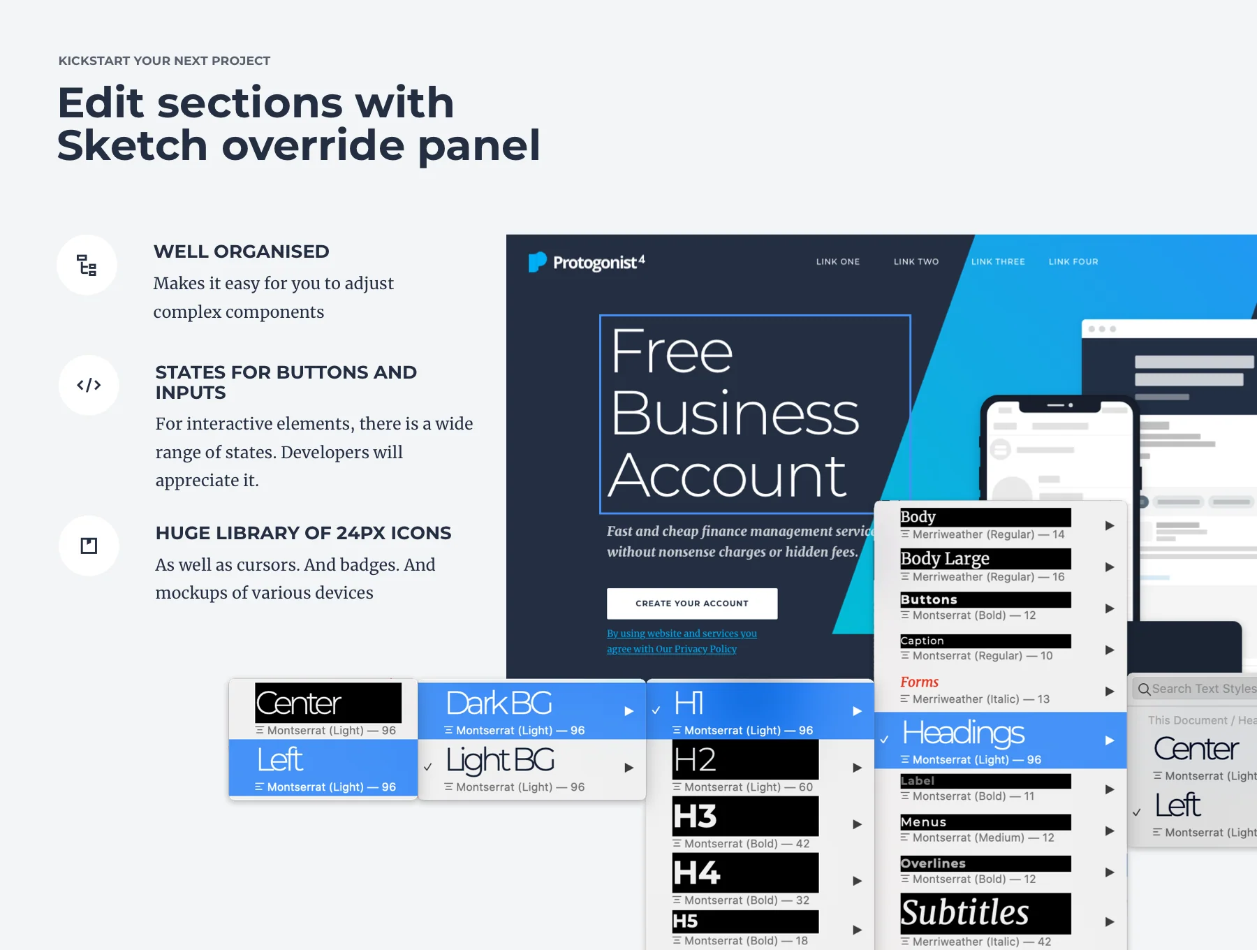 Protogonist 4 UI Kit 5
