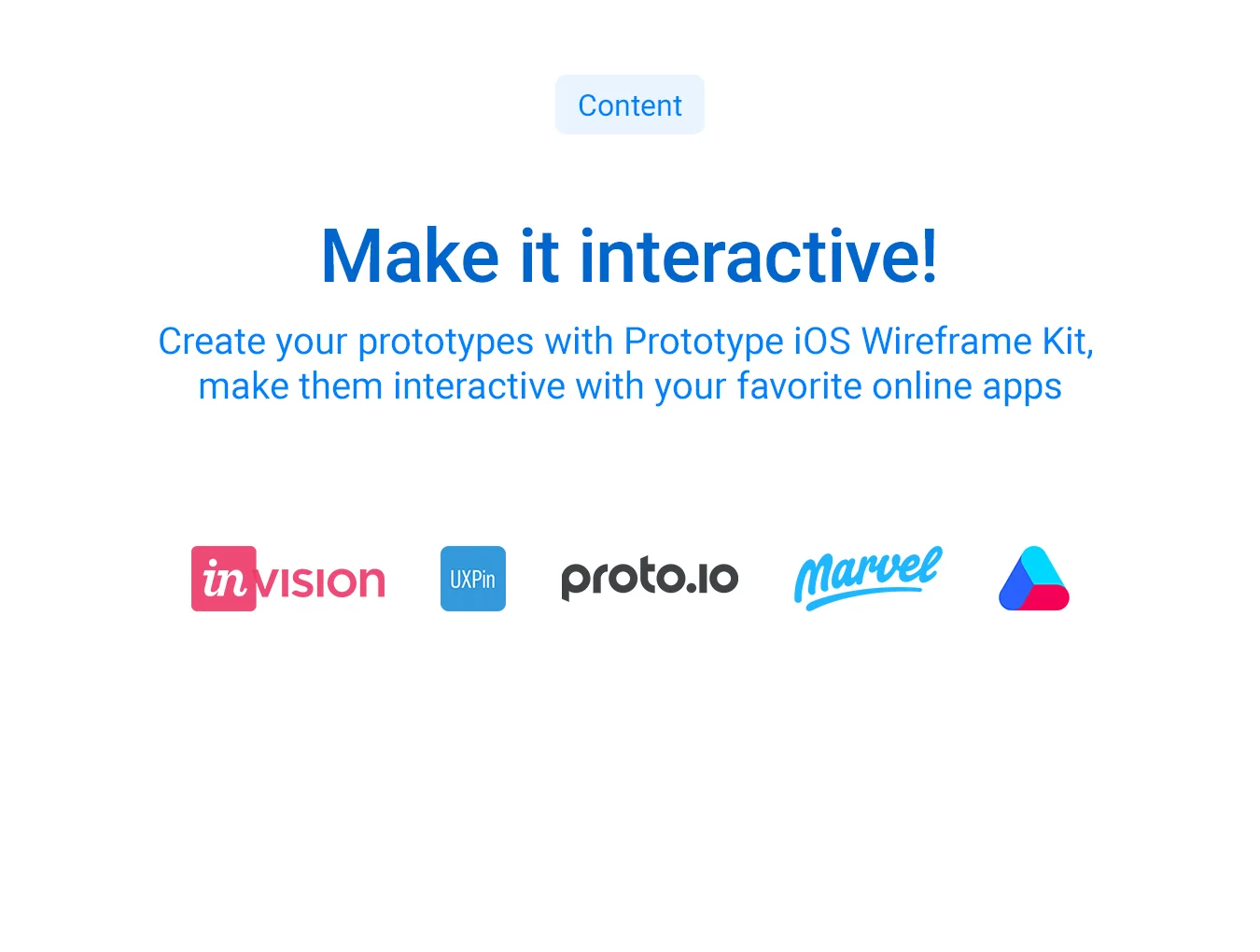 Prototype iOS Wireframe Kit 6