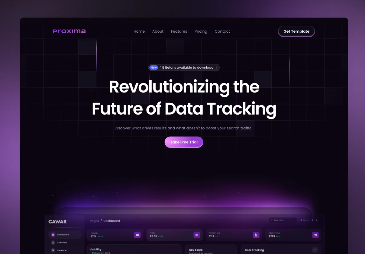Proximab — AI and SaaS Startup Template