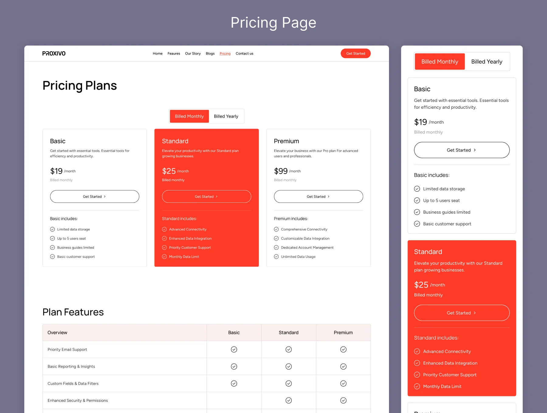 Proxivo — SaaS & Startup Template 3