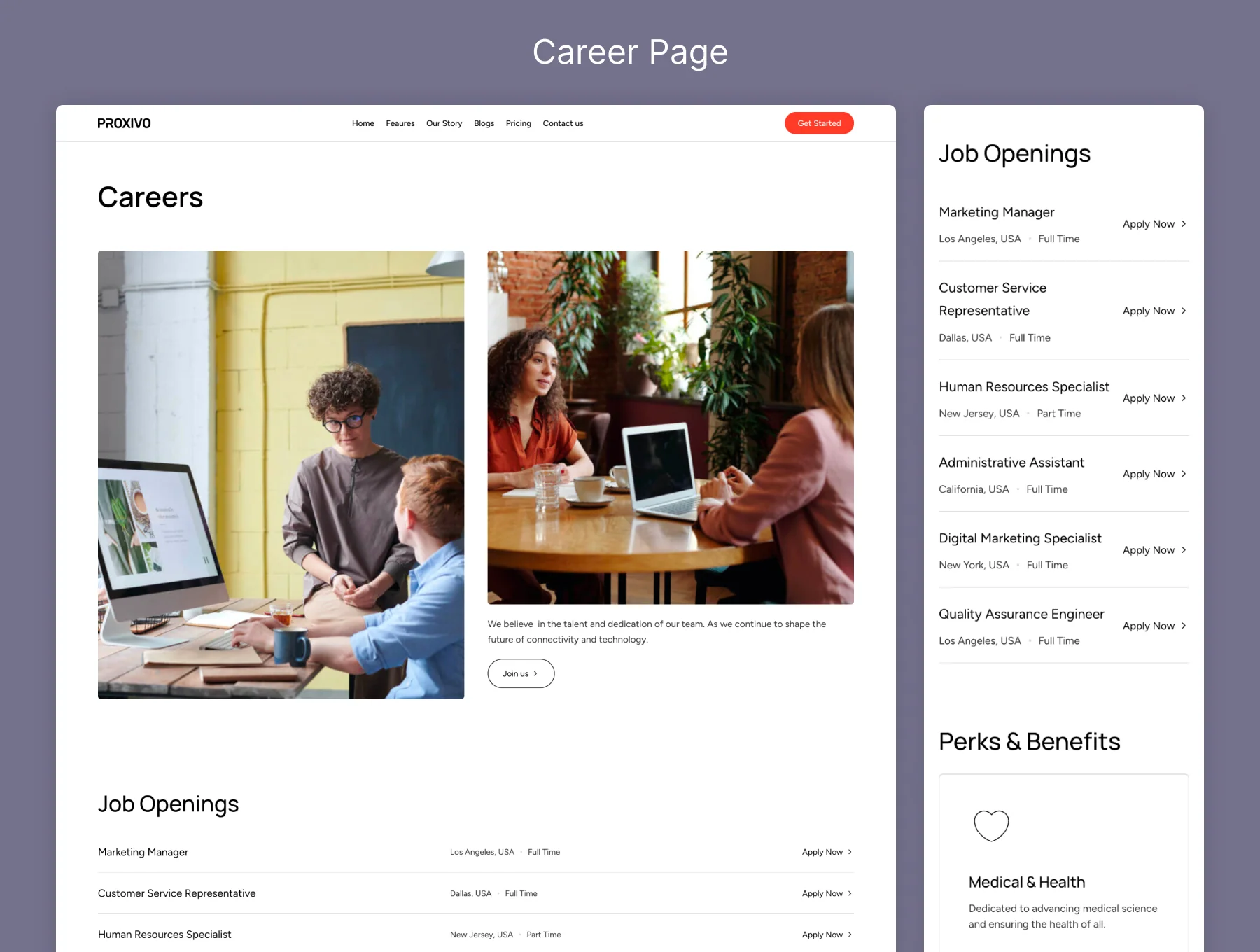 Proxivo — SaaS & Startup Template 5