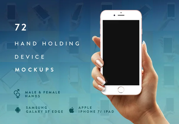PSDhands Mockups