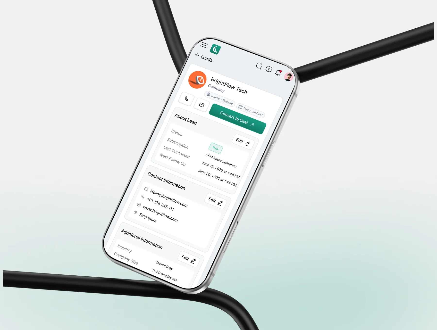 Pulse CRM - Sales & Insights Dashboard UI Kit 4