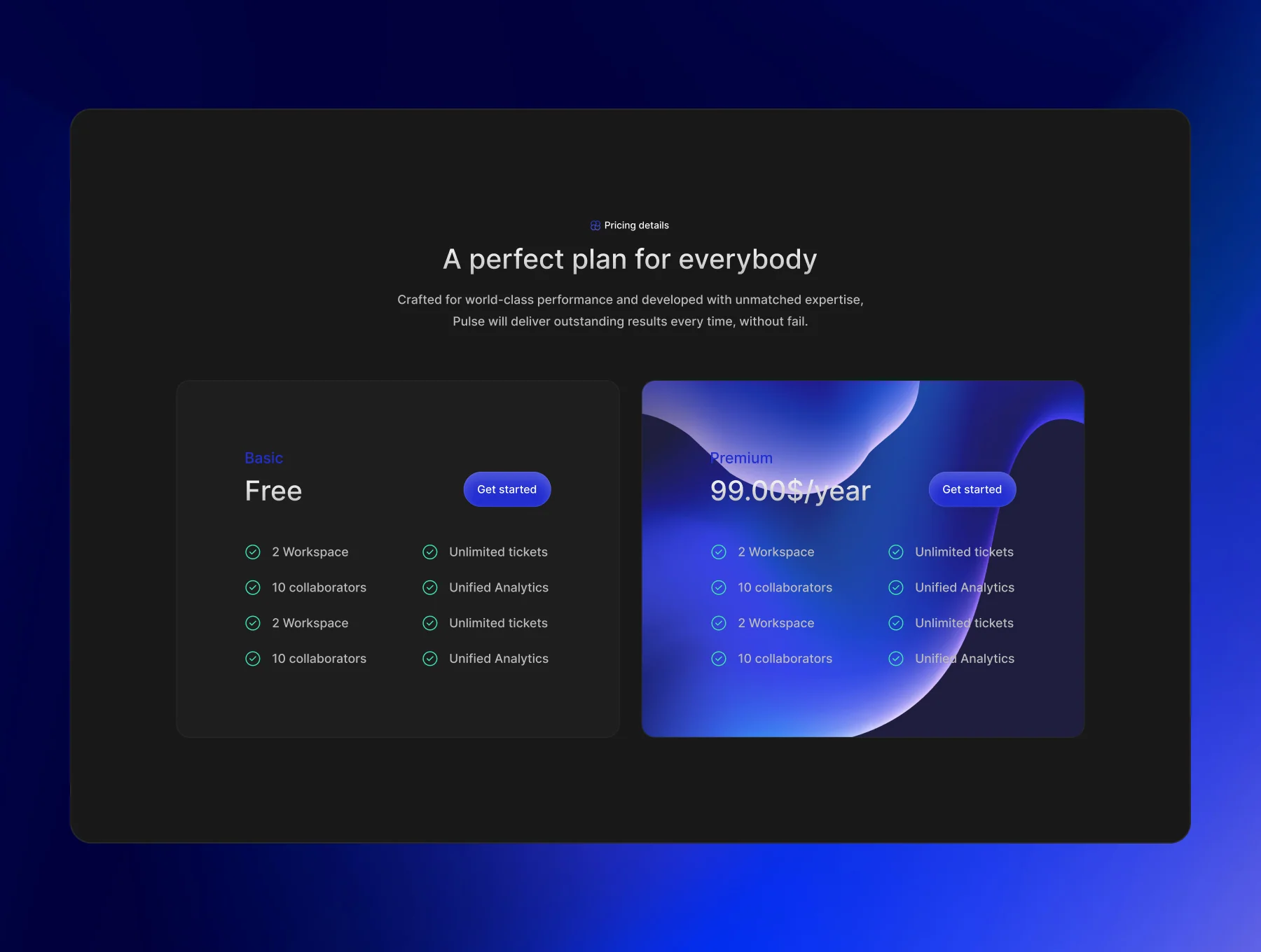 Pulse — SaaS Template 6