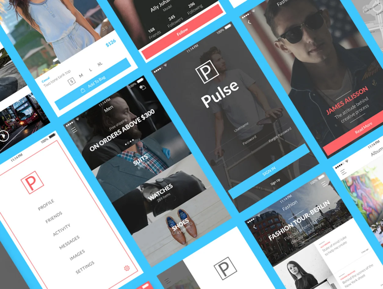 Pulse UI Kit 4