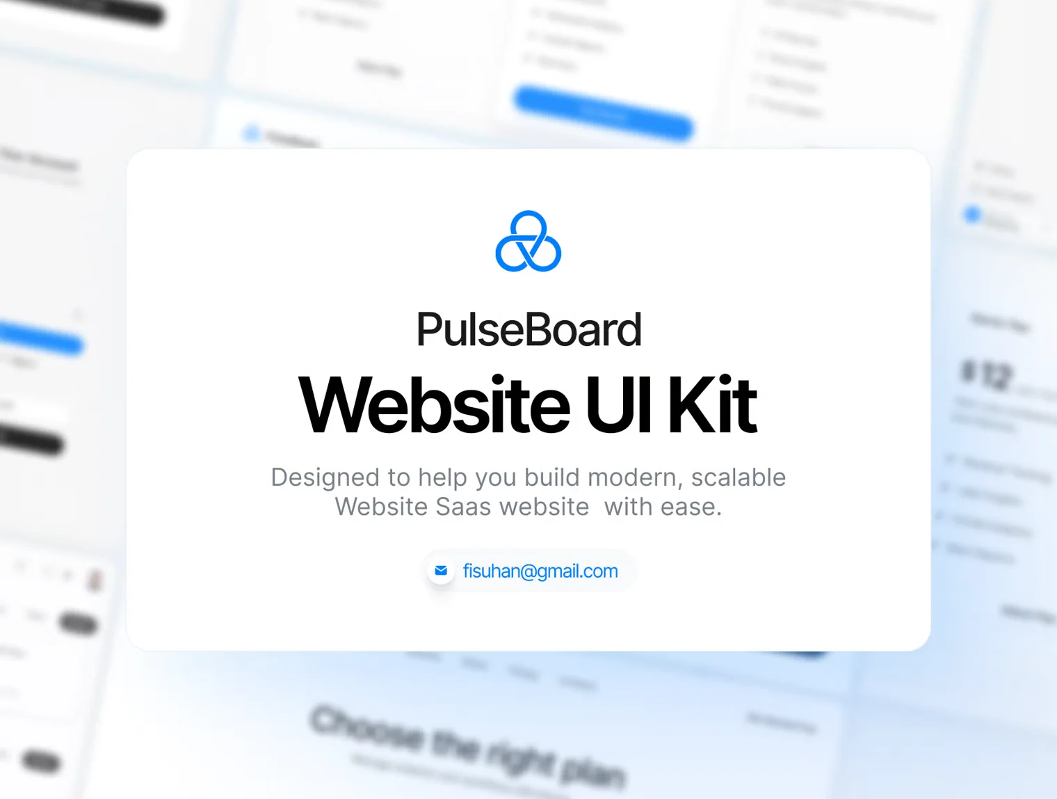 PulseBoard – SaaS Analytics Website UI Kit 6
