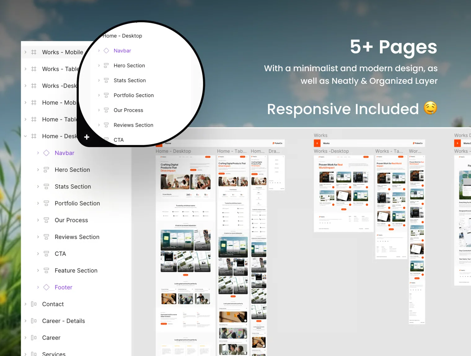 PulseCo - Creative Agency Website 2
