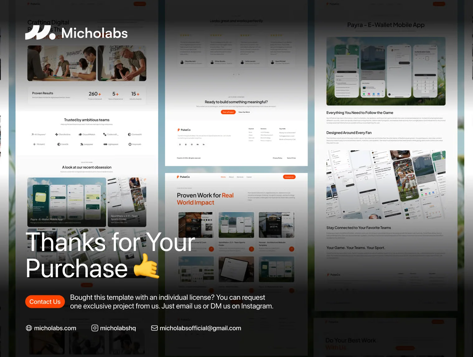 PulseCo - Creative Agency Website 6