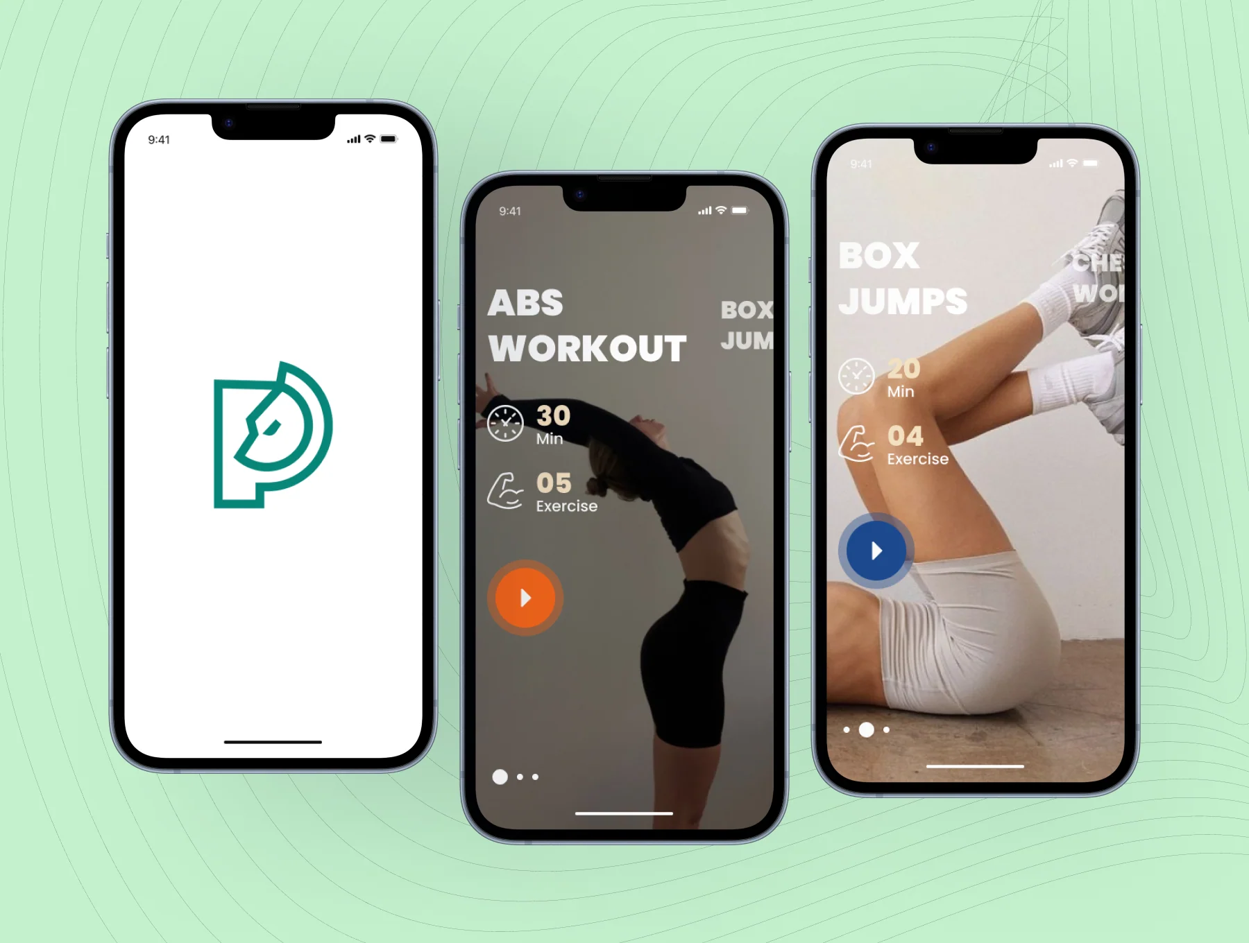 Pulsy - Fitness & Workout App UI Kit 3