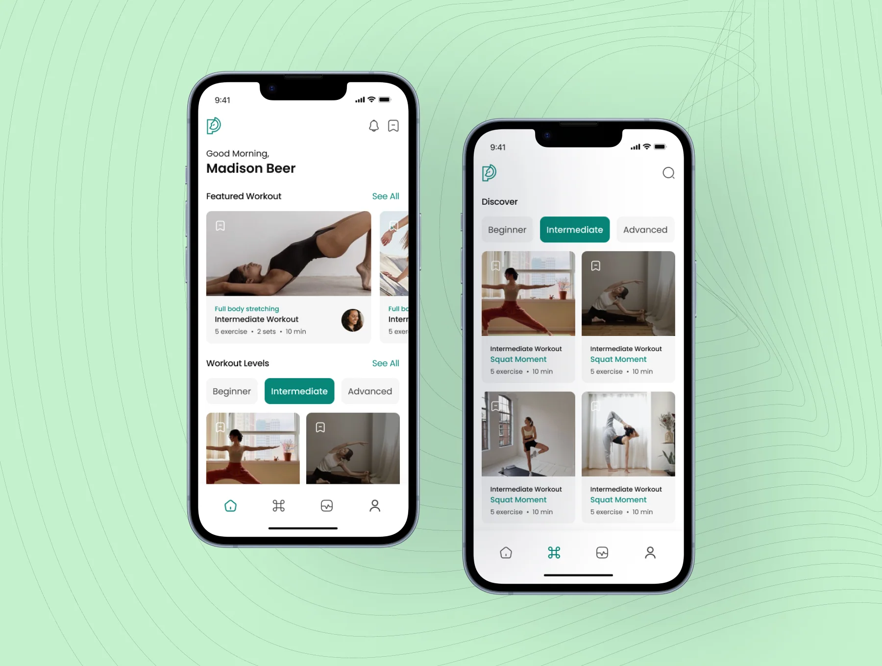 Pulsy - Fitness & Workout App UI Kit 4