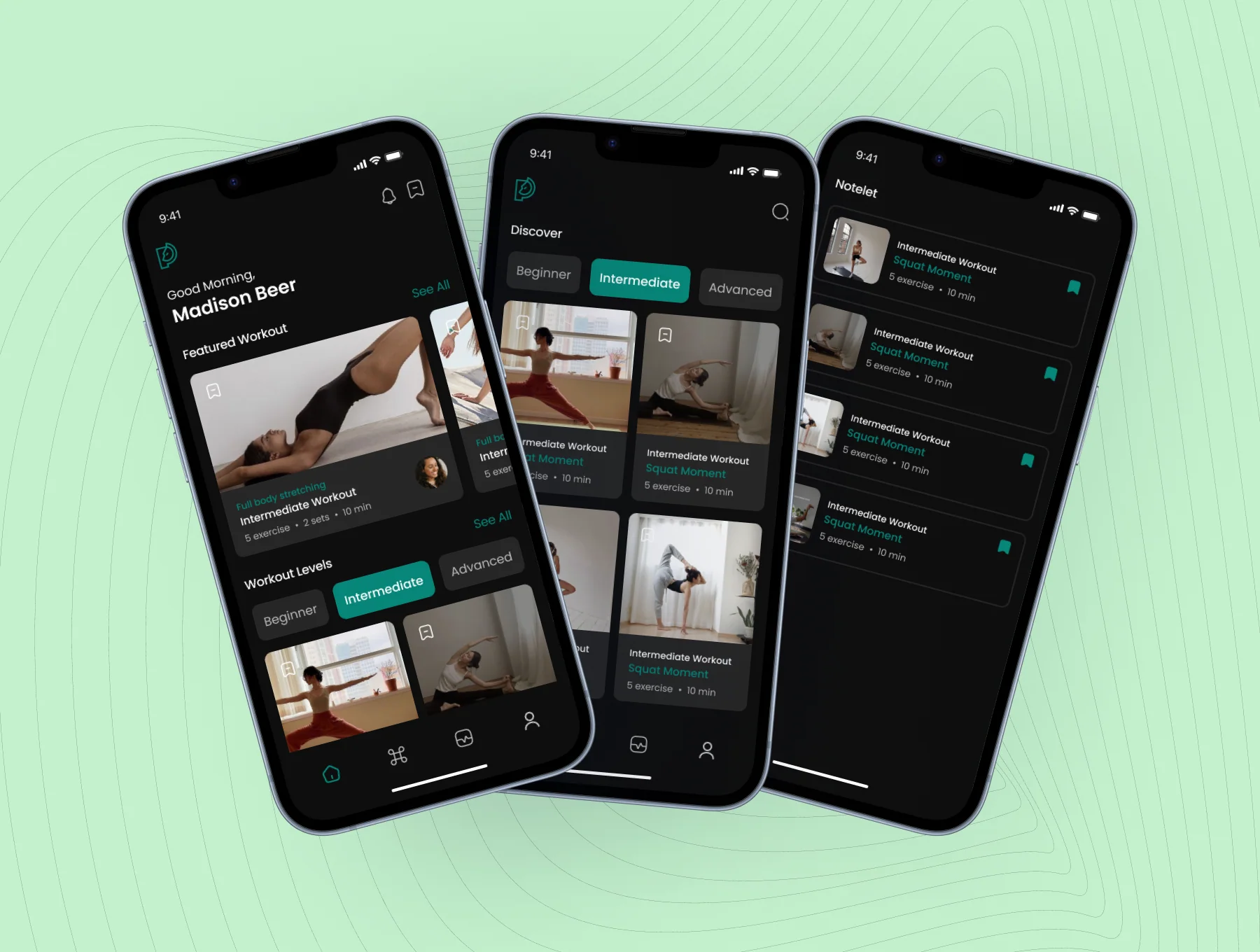 Pulsy - Fitness & Workout App UI Kit 8