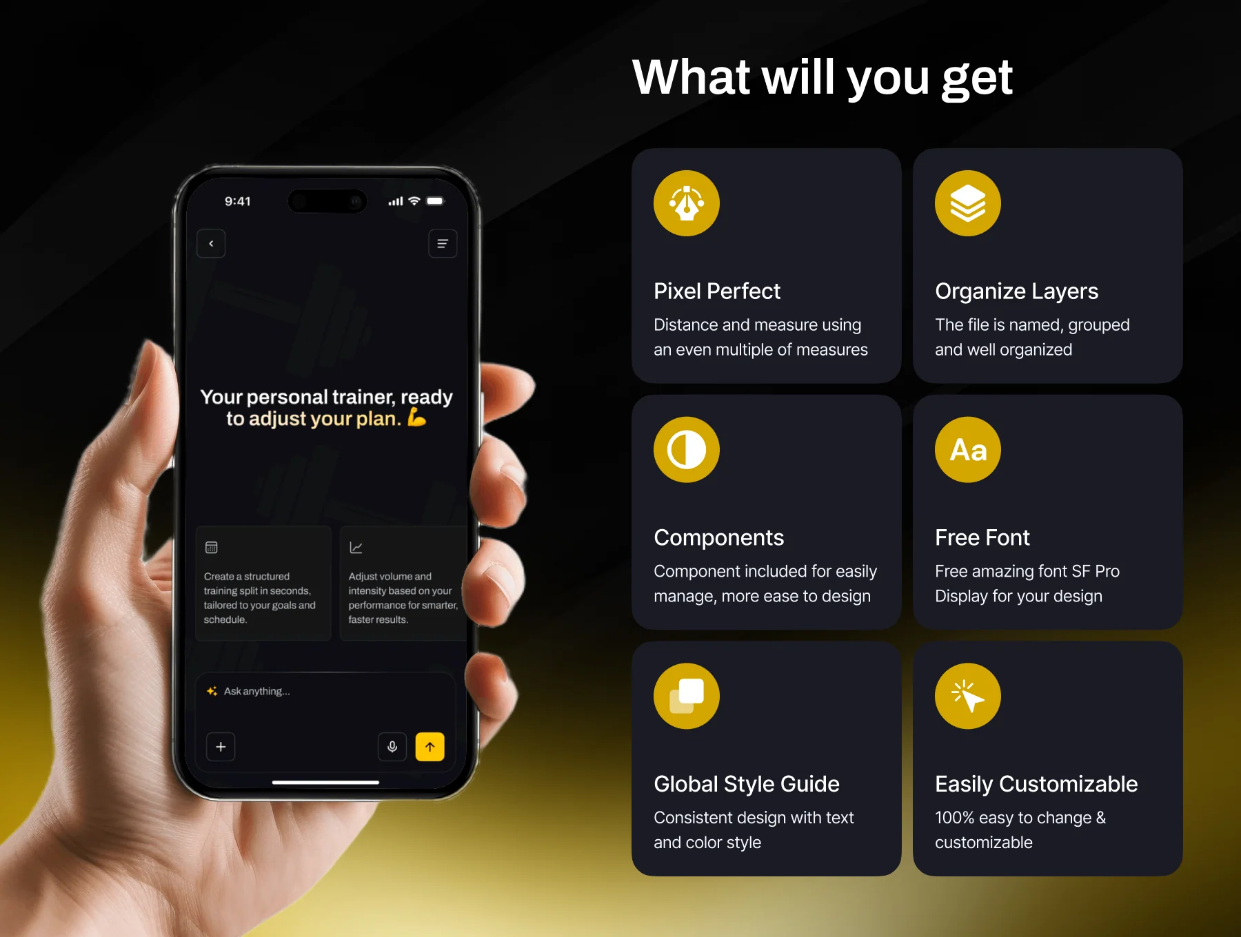 Pumpit - AI Gym Fitness App UI Kit 2