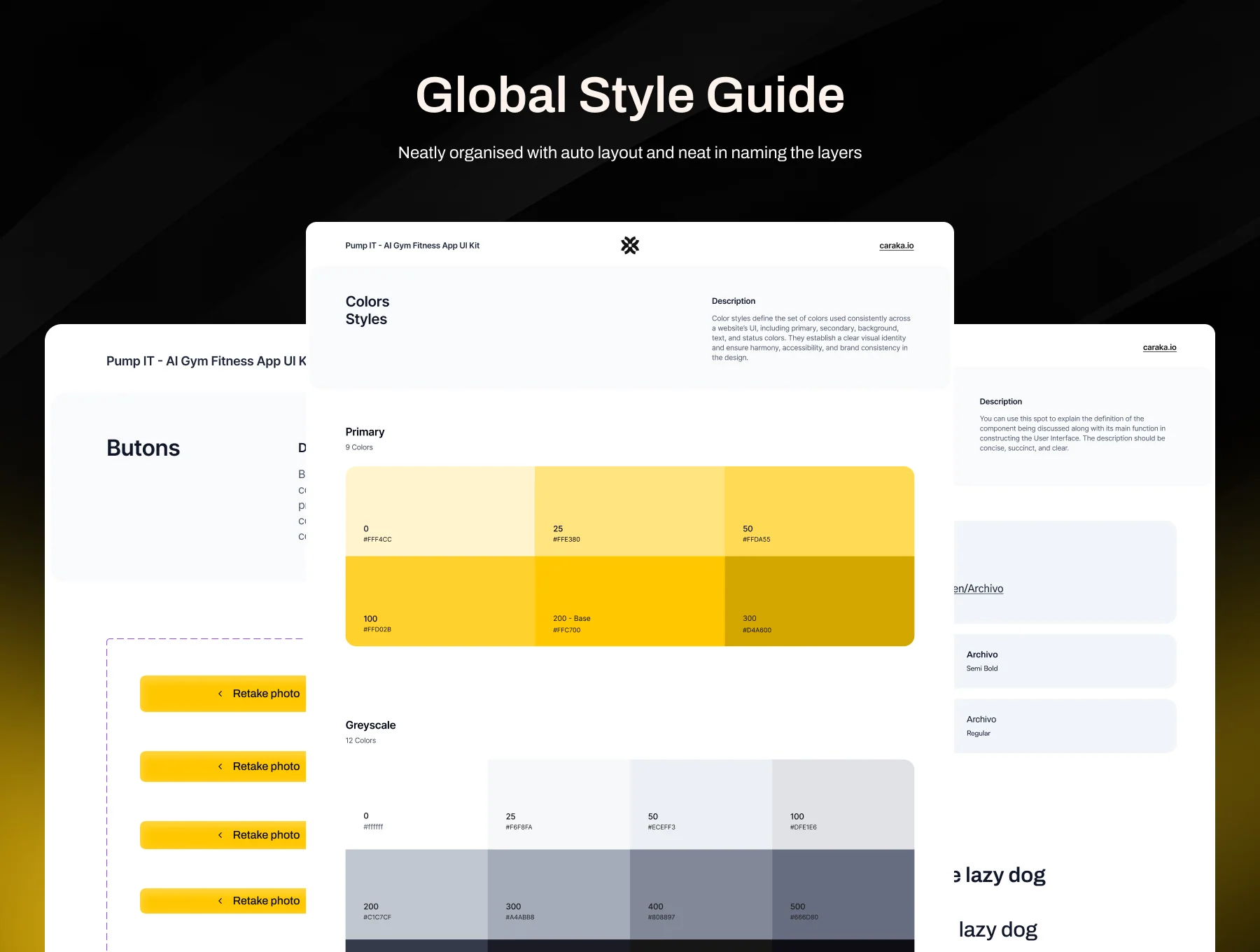 Pumpit - AI Gym Fitness App UI Kit 3