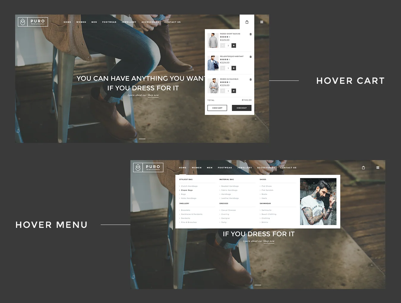 Puro Ecommerce PSD 3