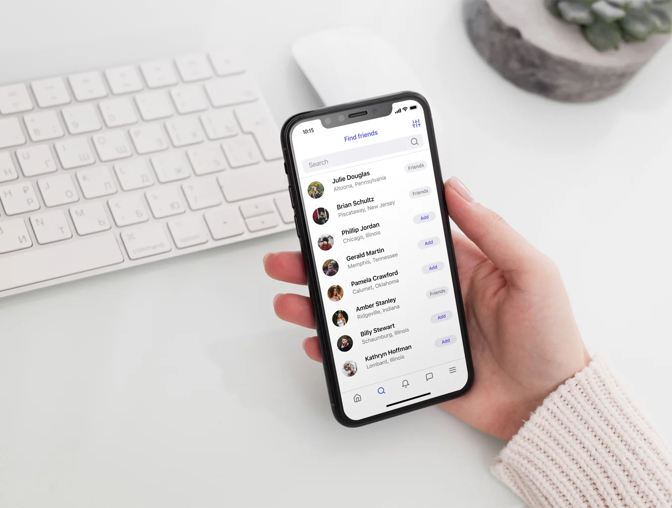 Purple iOS UI Kit 5