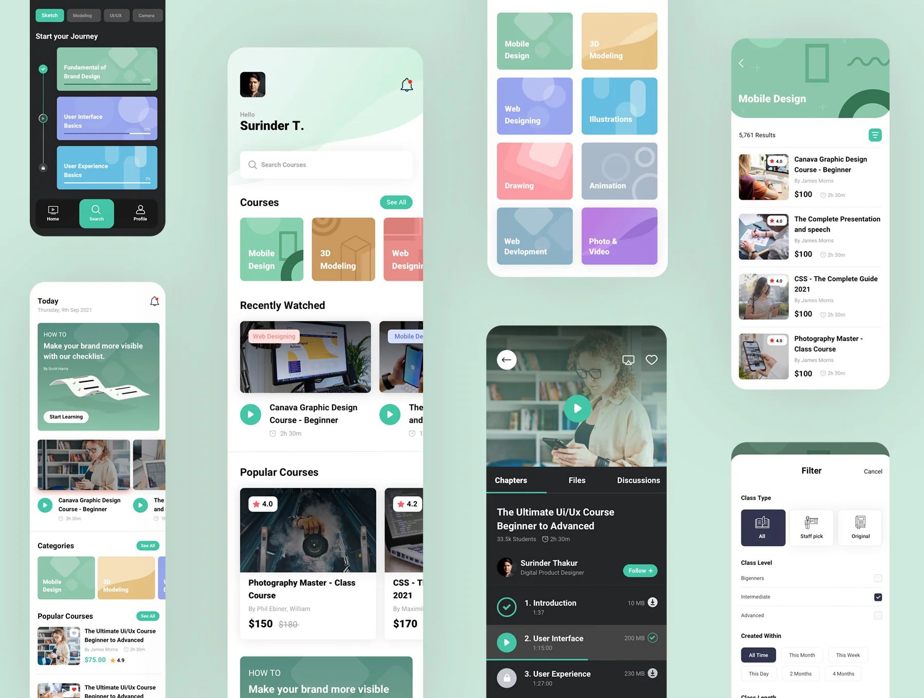 Purpose - Distance Learning App Template 6