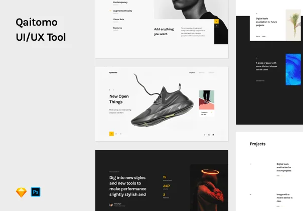 Qaitomo UI Kit