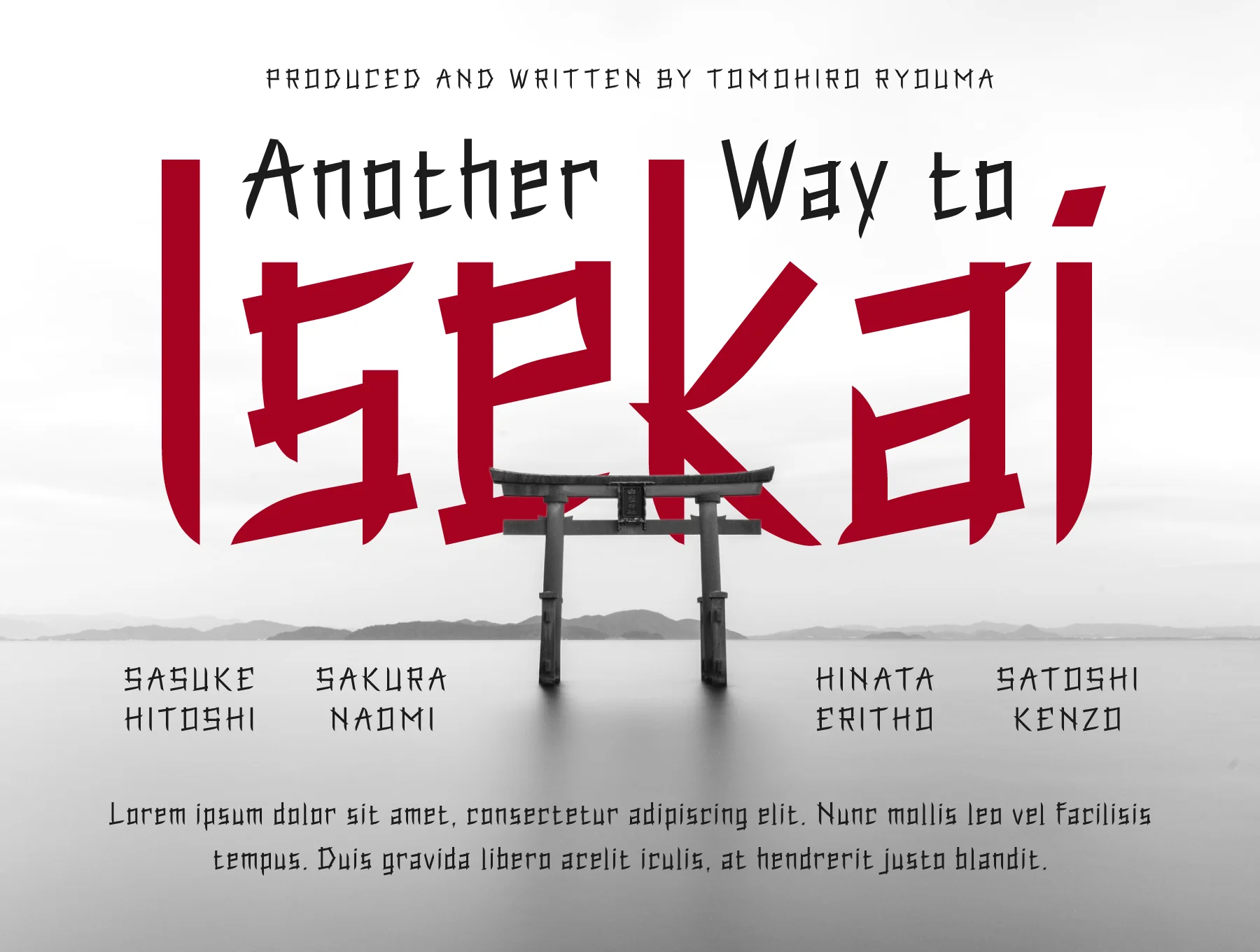 Qasengi | Japan font 5