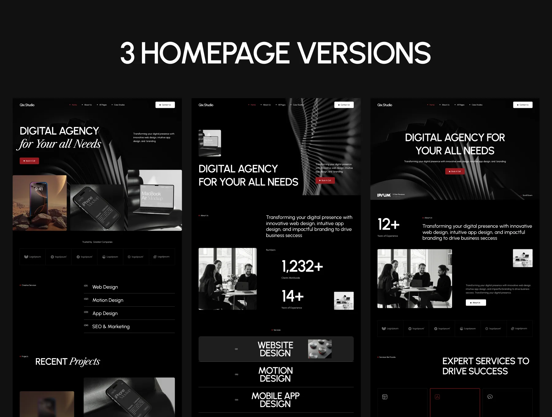 Qix - Agency Template 2