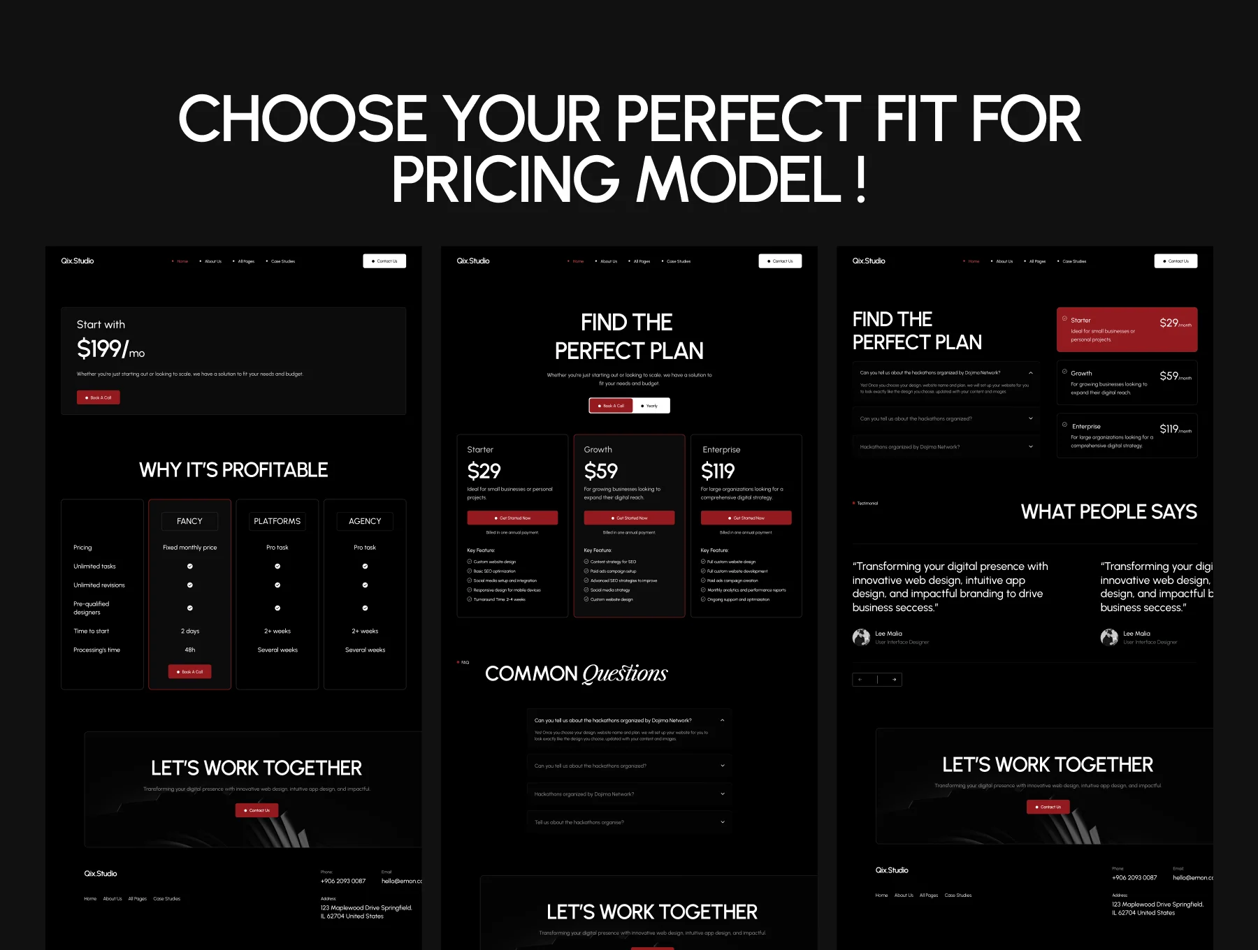 Qix - Agency Template 4